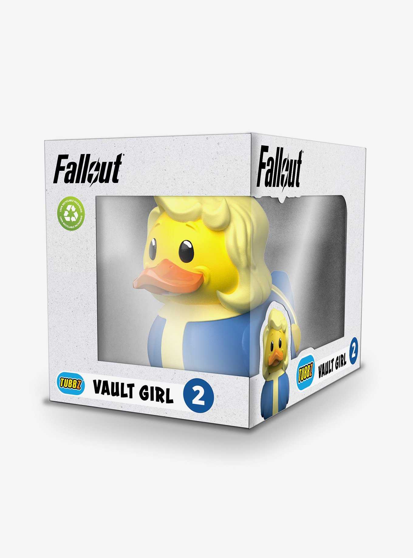 TUBBZ Fallout Vault Girl Cosplaying Duck Figure, , hi-res