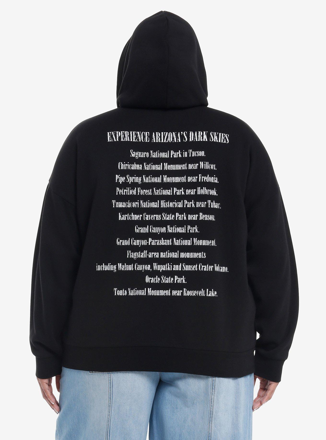 Social Collision Devil's Playground National Park Girls Hoodie Plus Size, , hi-res