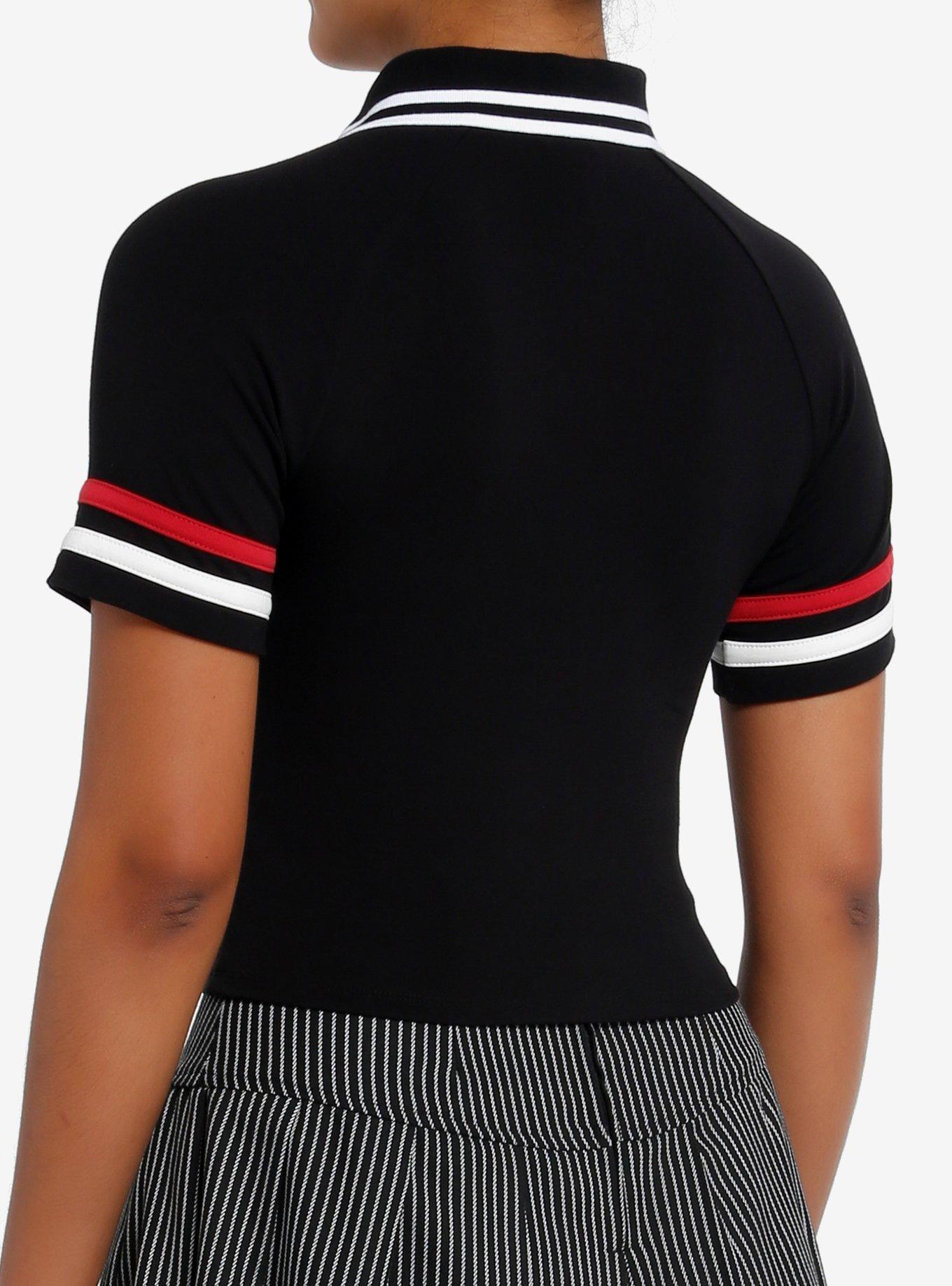 I'm Not Doing That Zipper Crop Girls Polo Shirt