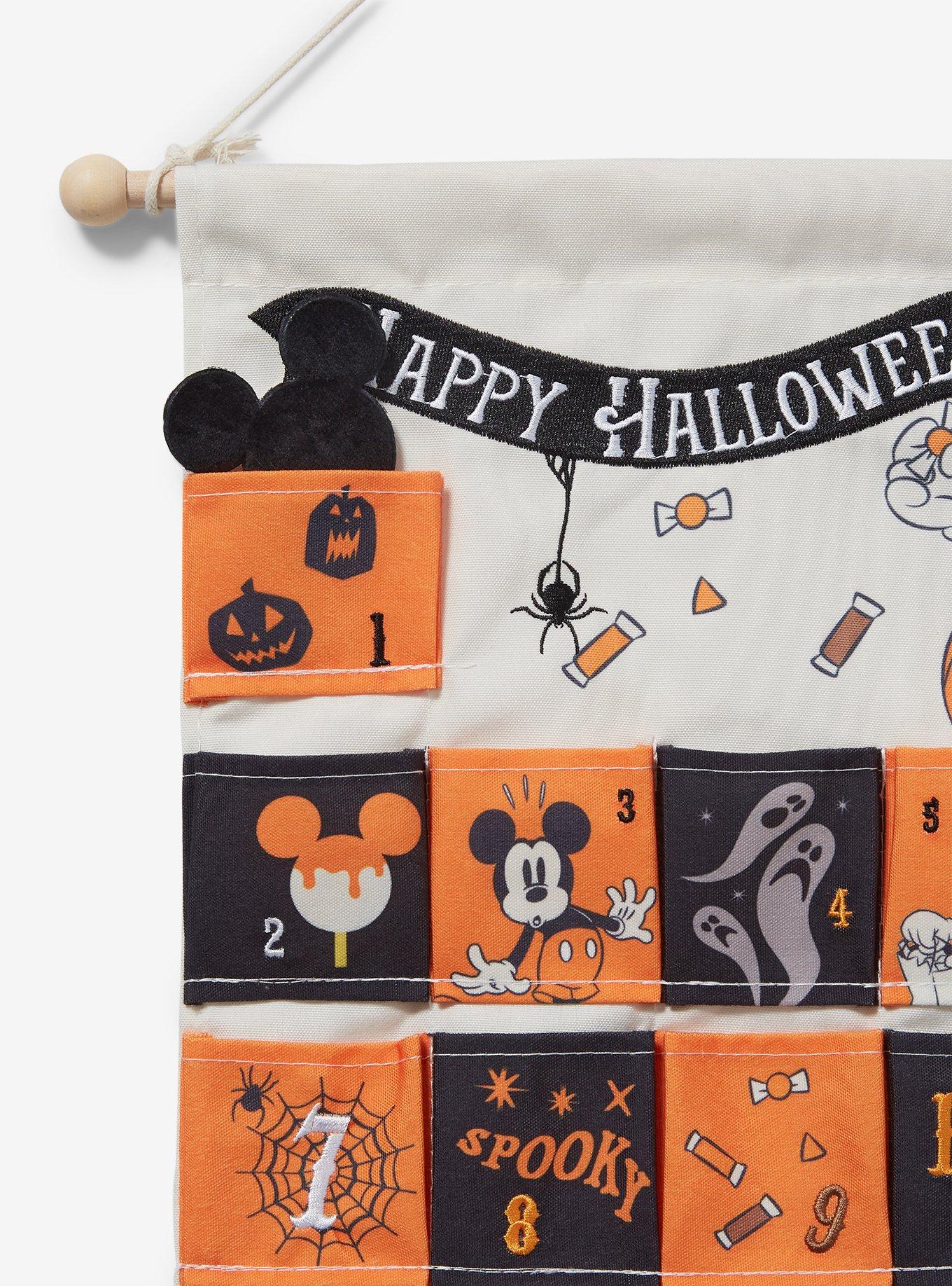 Disney Mickey Mouse & Friends Hanging Halloween Advent Calendar