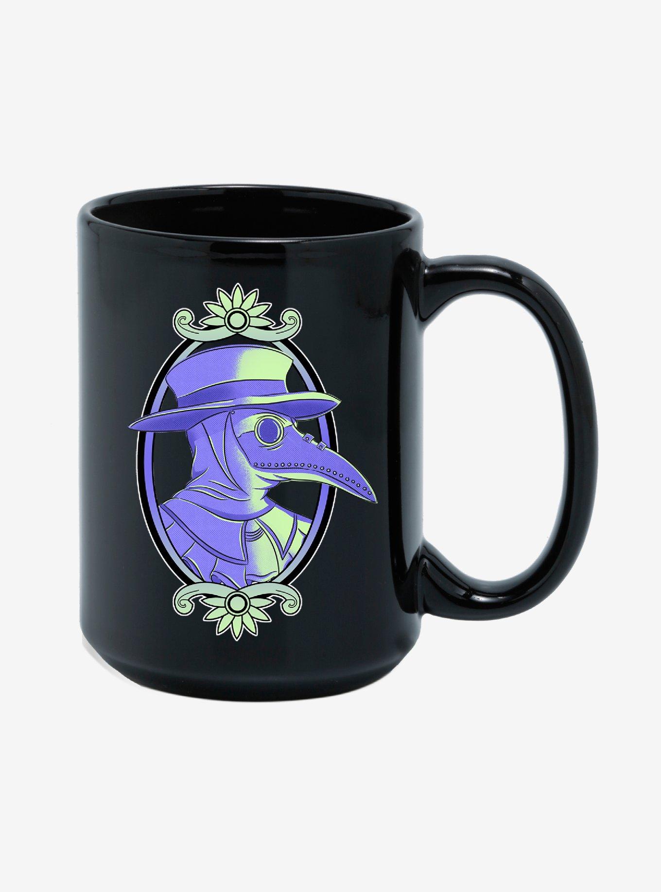 Plague Doctor Portrait 15oz Mug, , alternate