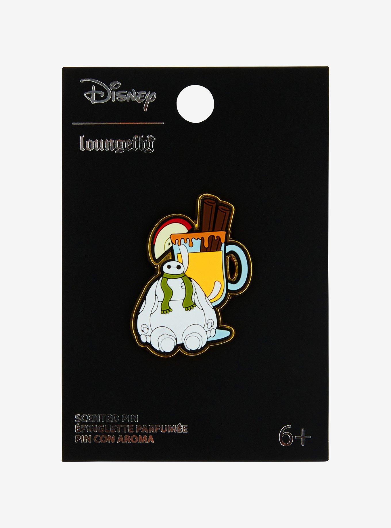 Loungefly Disney Big Hero 6 Baymax Apple Cider Scented Enamel Pin — BoxLunch Exclusive, , hi-res