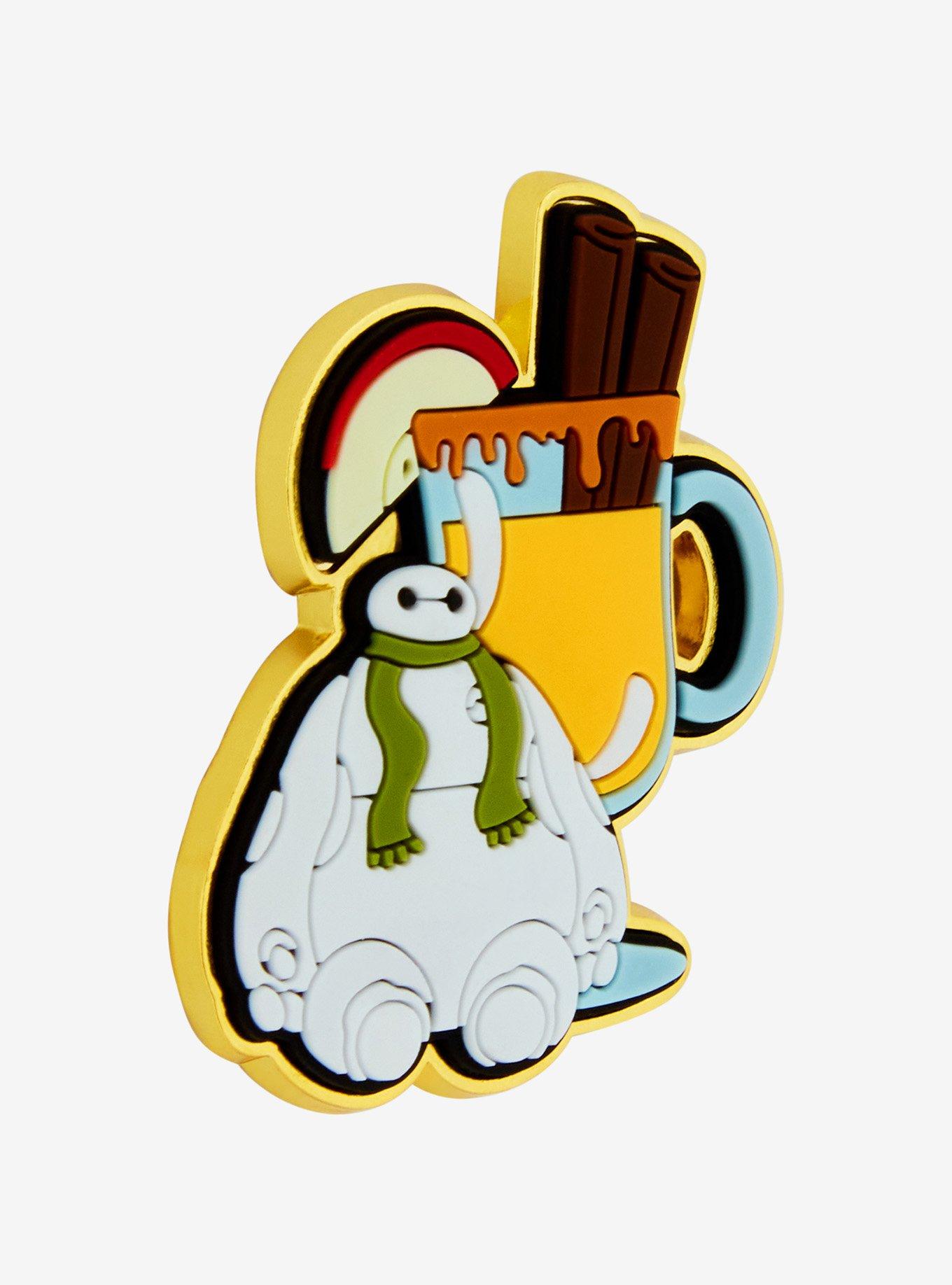 Loungefly Disney Big Hero 6 Baymax Apple Cider Scented Enamel Pin — BoxLunch Exclusive, , alternate