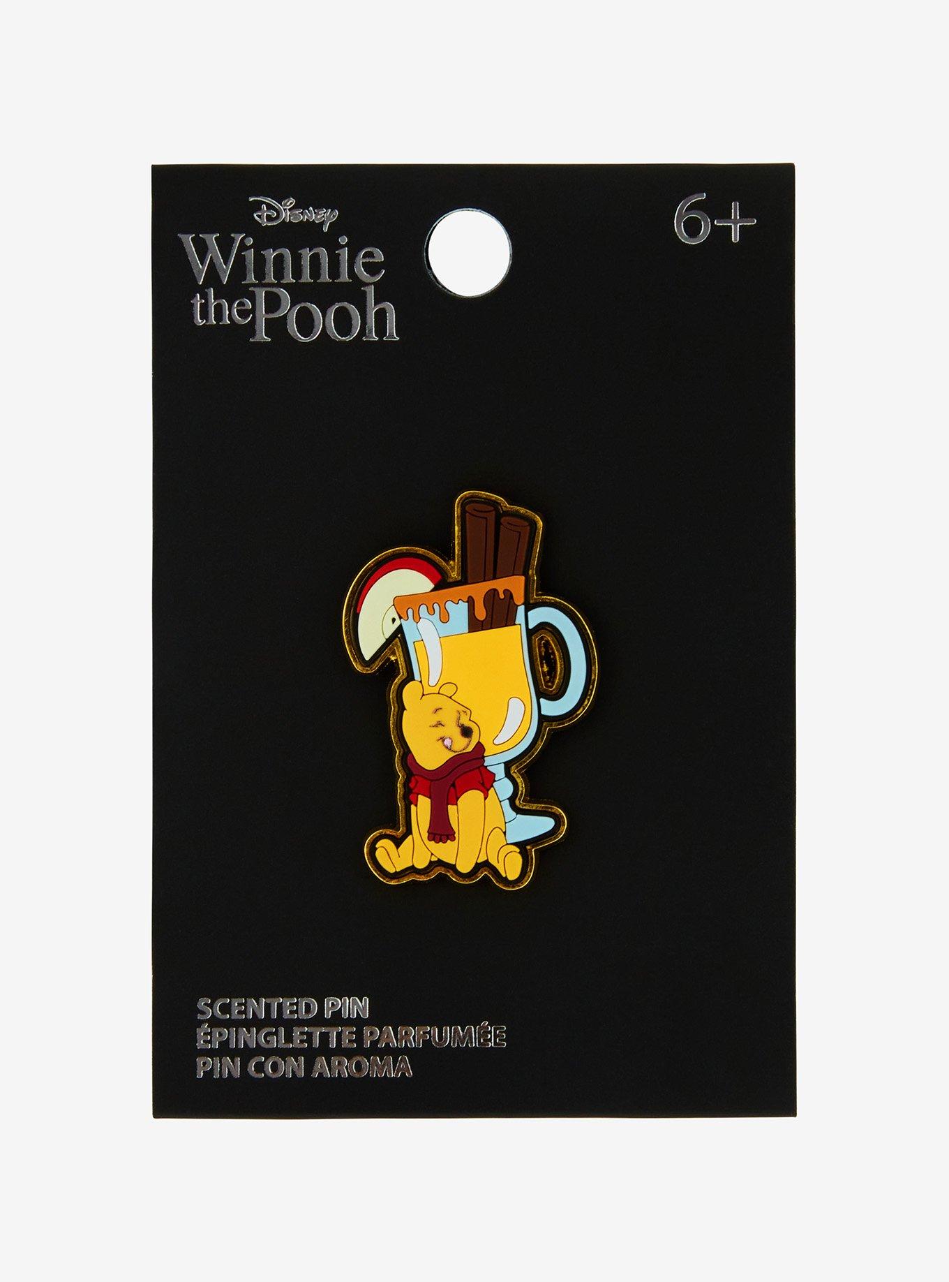 Loungefly Disney Winnie the Pooh Apple Cider Scented Enamel Pin — BoxLunch Exclusive, , alternate