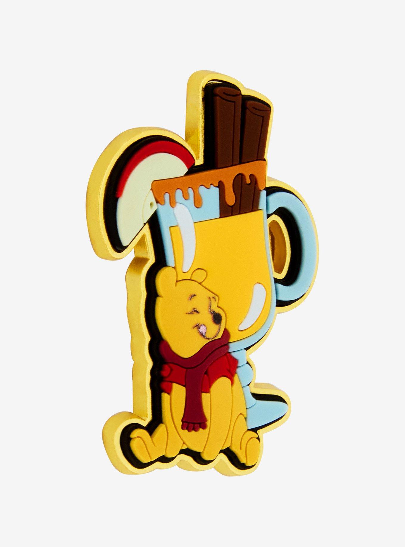 Loungefly Disney Winnie the Pooh Apple Cider Scented Enamel Pin — BoxLunch Exclusive, , alternate