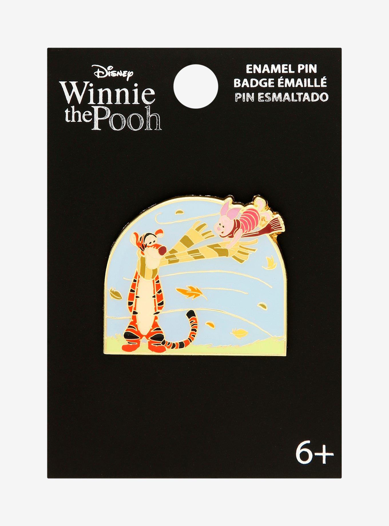 Loungefly Disney Winnie the Pooh Windy Tigger & Piglet Enamel Pin - BoxLunch Exclusive, , hi-res