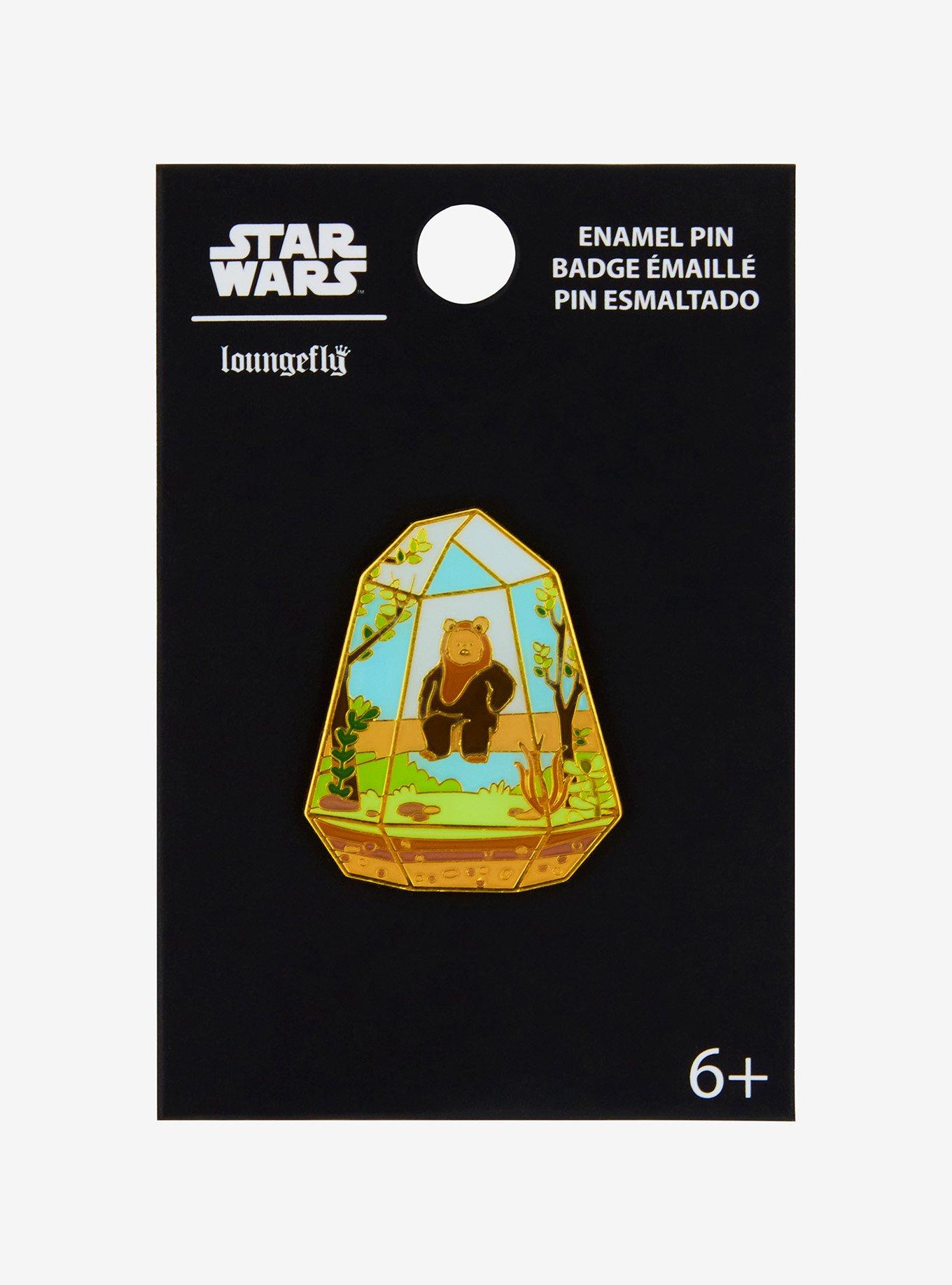 Loungefly Star Wars Ewok Terrarium Enamel Pin — BoxLunch Exclusive, , alternate