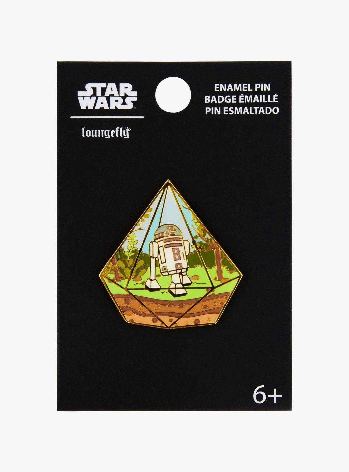 Lounegfly Star Wars R2-D2 Terrarium Enamel Pin — BoxLunch Exclusive, , hi-res