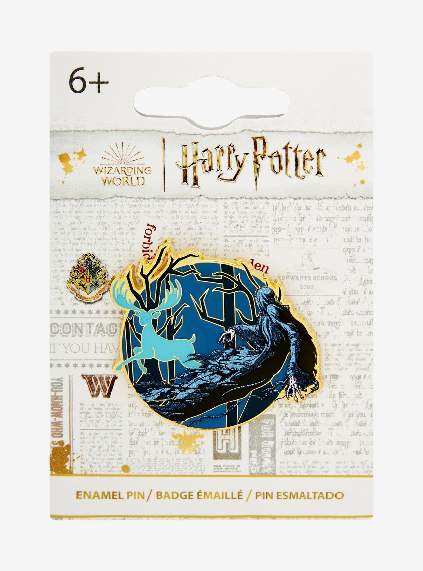 Harry Potter Dementor & Patronus Enamel Pin — BoxLunch Exclusive, , hi-res