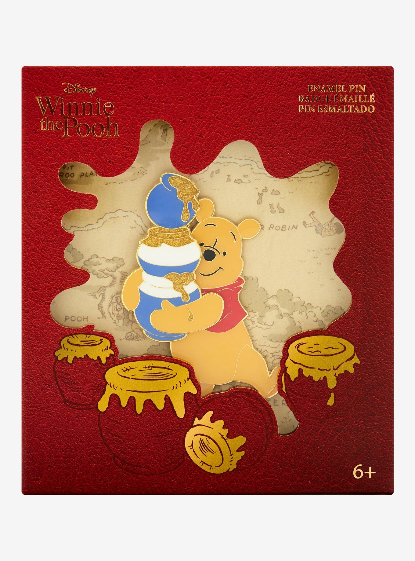 Loungefly Disney Winnie the Pooh Honey Jars Pooh Bear Limited Edition Enamel Pin - BoxLunch Exclusive, , alternate