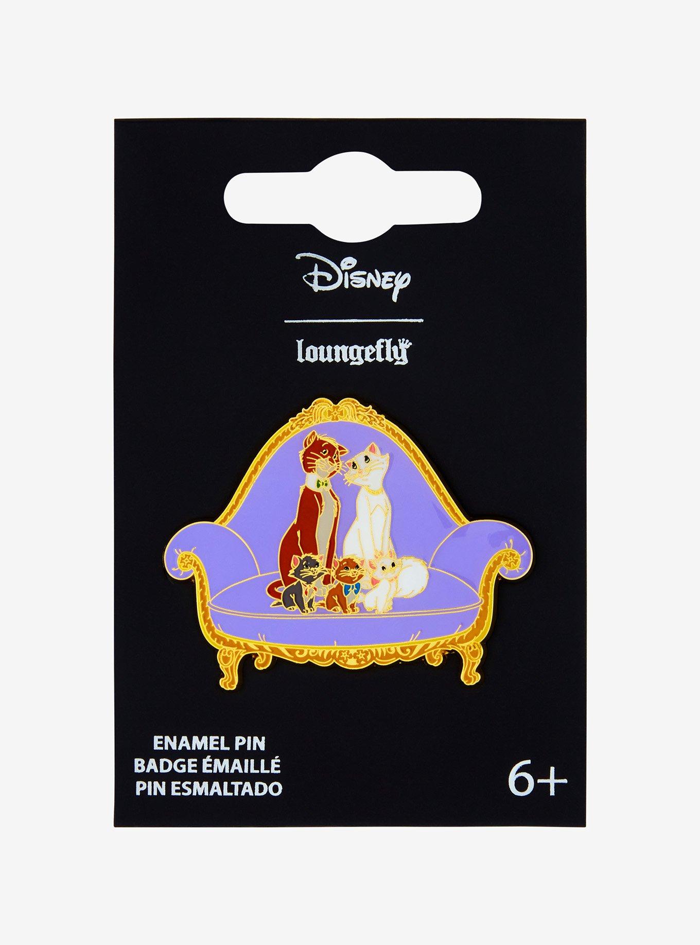 Loungefly Disney The Aristocats Family Portrait Enamel Pin - BoxLunch Exclusive, , hi-res