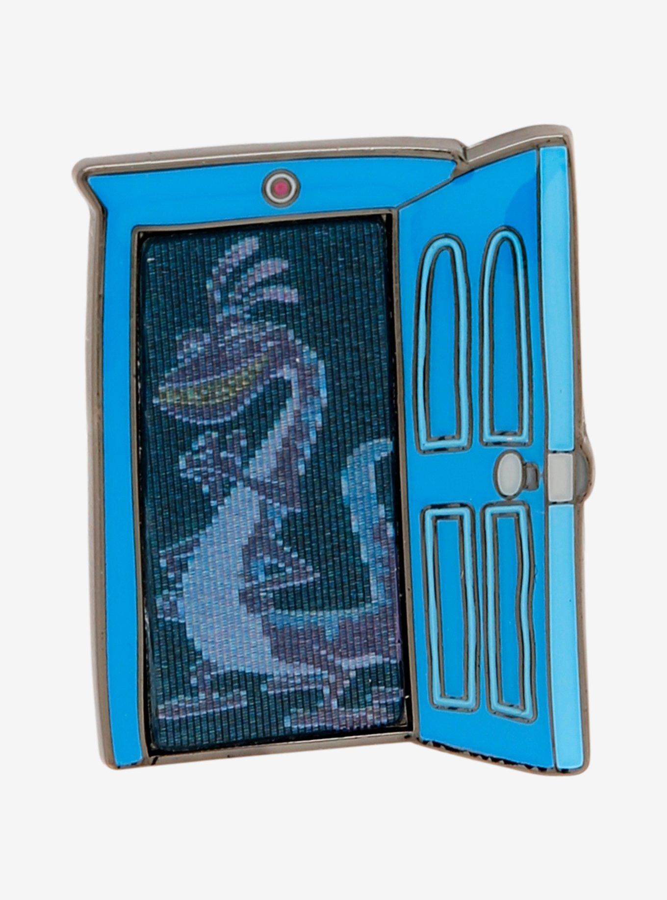 Loungefly Disney Pixar Monsters, Inc. Randall Door Lenticular Enamel Pin - BoxLunch Exclusive, , alternate