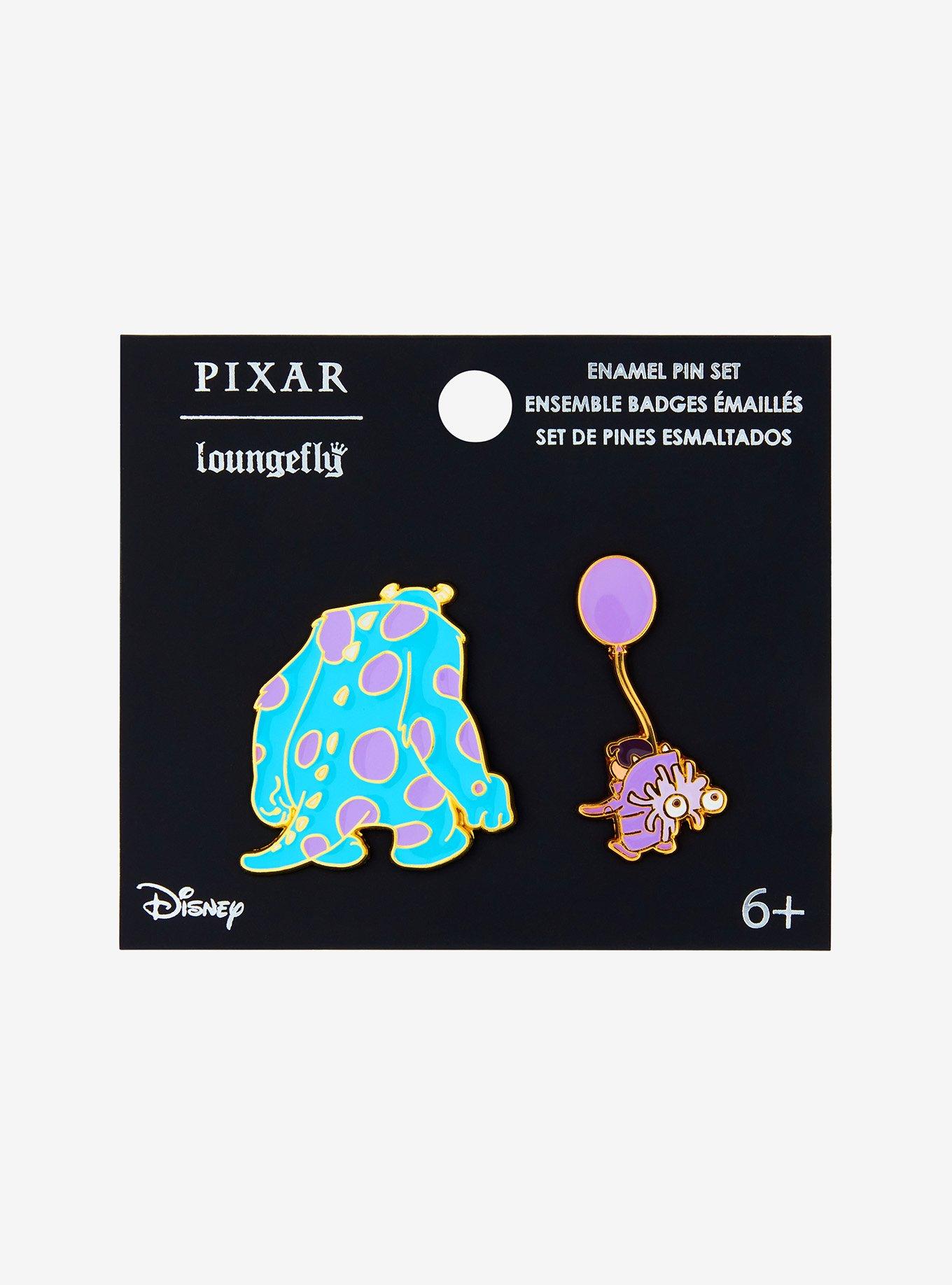 Loungefly Disney Pixar Monsters, Inc. Sully & Boo Enamel Pin Set - BoxLunch Exclusive, , hi-res