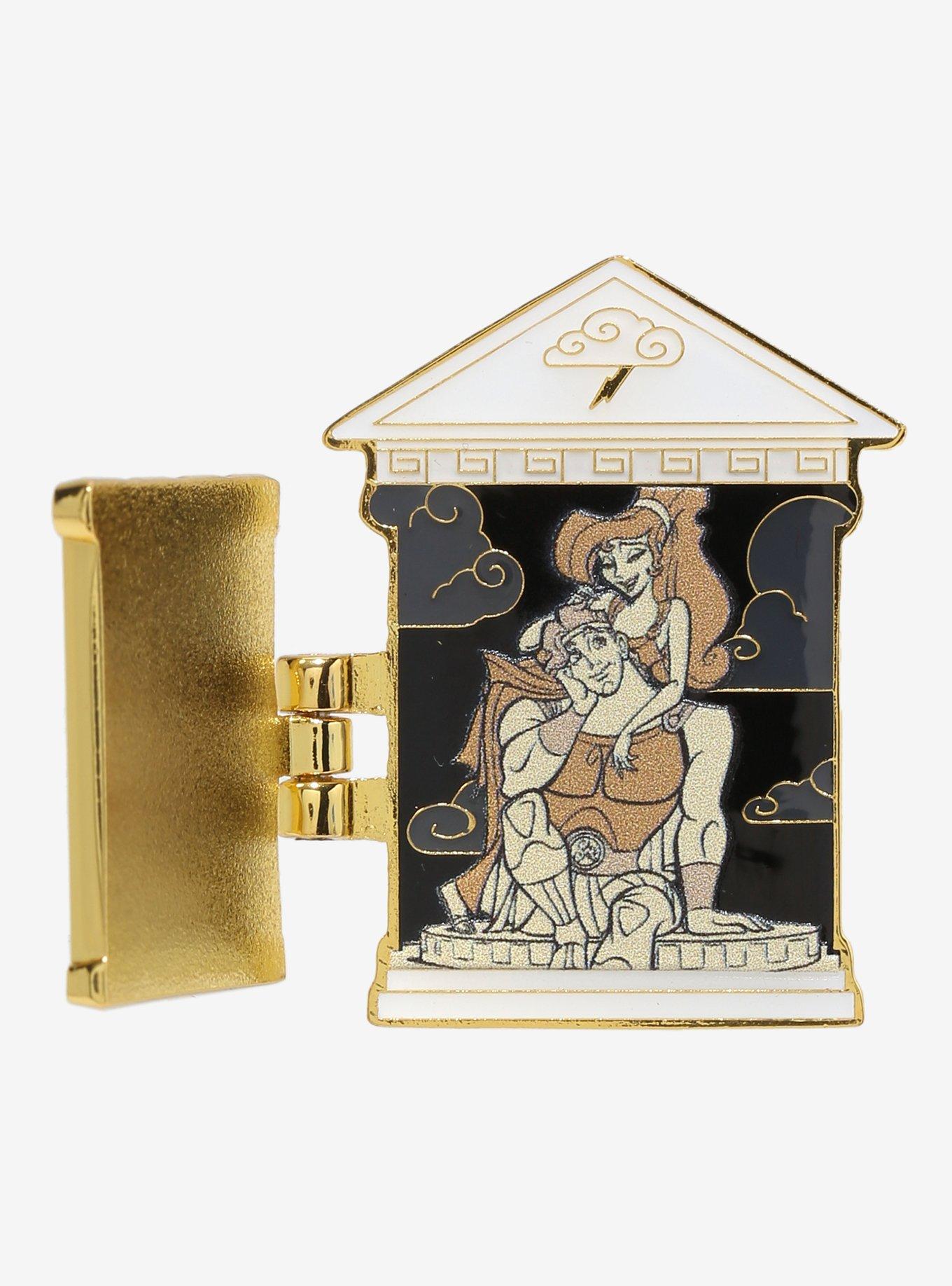 Disney Hercules Zeus Temple Hinge Door Enamel Pin — BoxLunch Exclusive, , hi-res