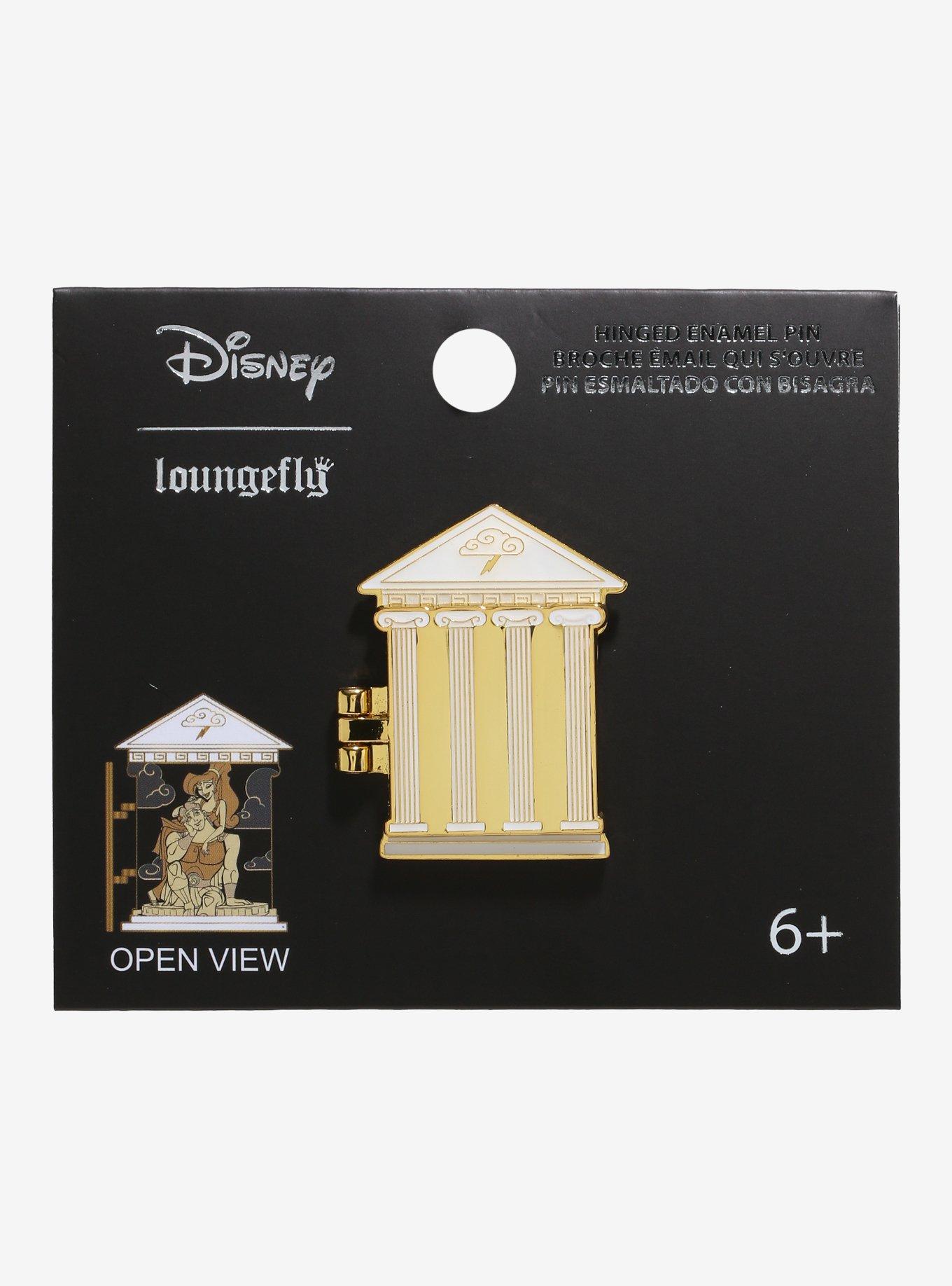 Disney Hercules Zeus Temple Hinge Door Enamel Pin — BoxLunch Exclusive, , alternate