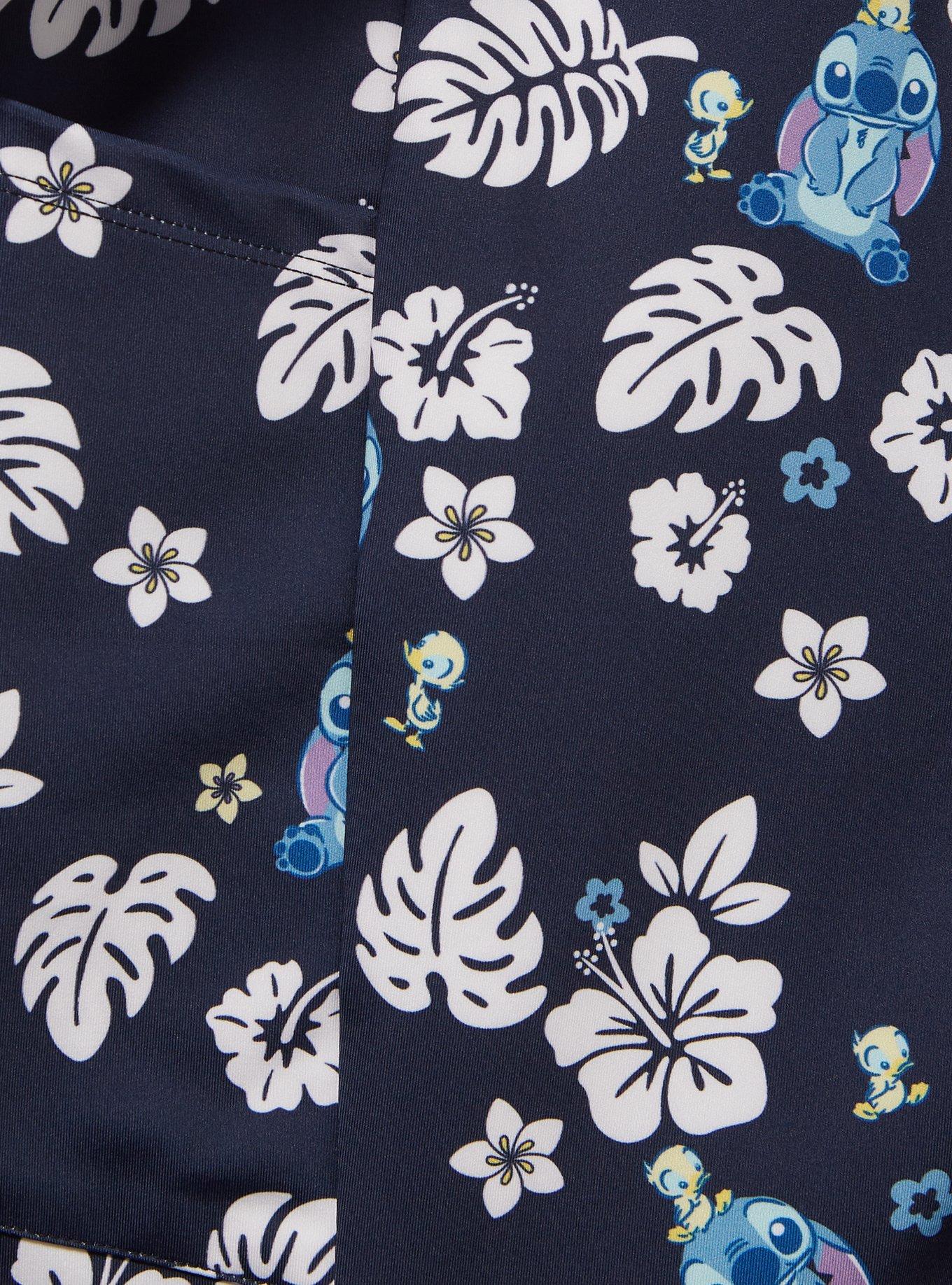 Disney Lilo & Stitch Allover Print Athletic Dress — BoxLunch Exclusive, NAVY, alternate