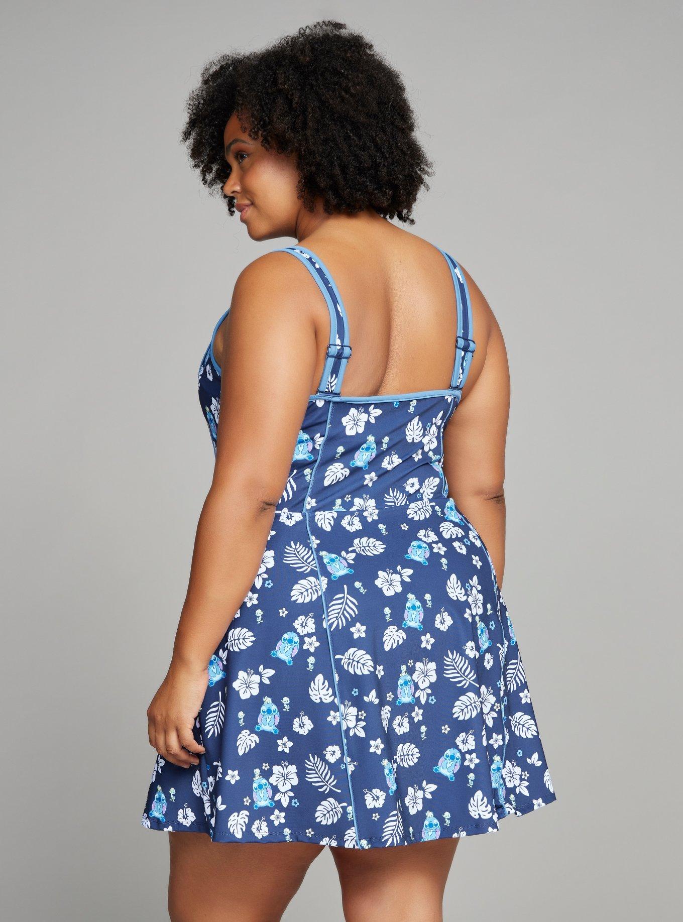 Disney Lilo & Stitch Allover Print Plus Athletic Dress — BoxLunch Exclusive