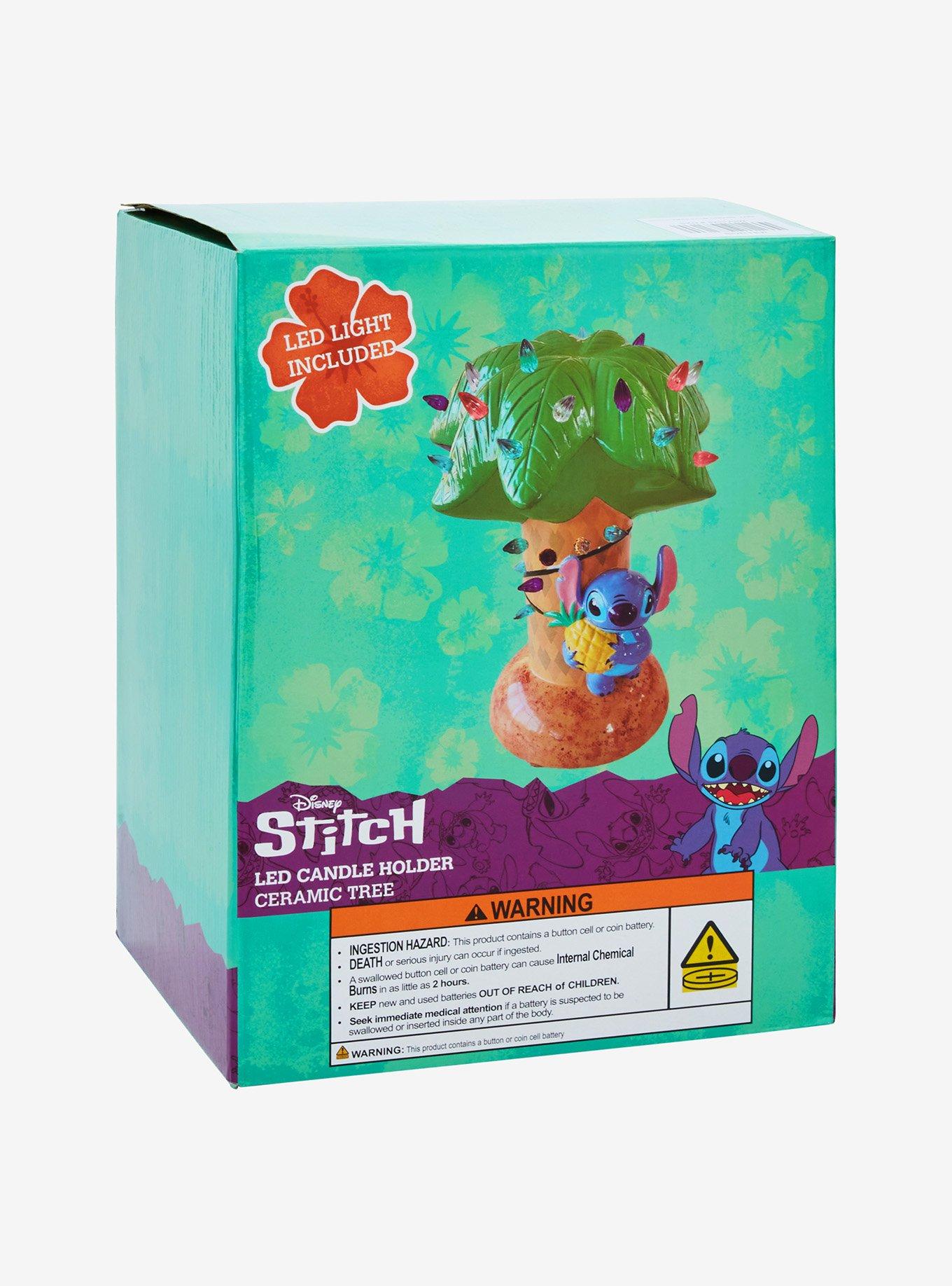 Disney Stitch Light-Up Ceramic Palm Tree, , alternate