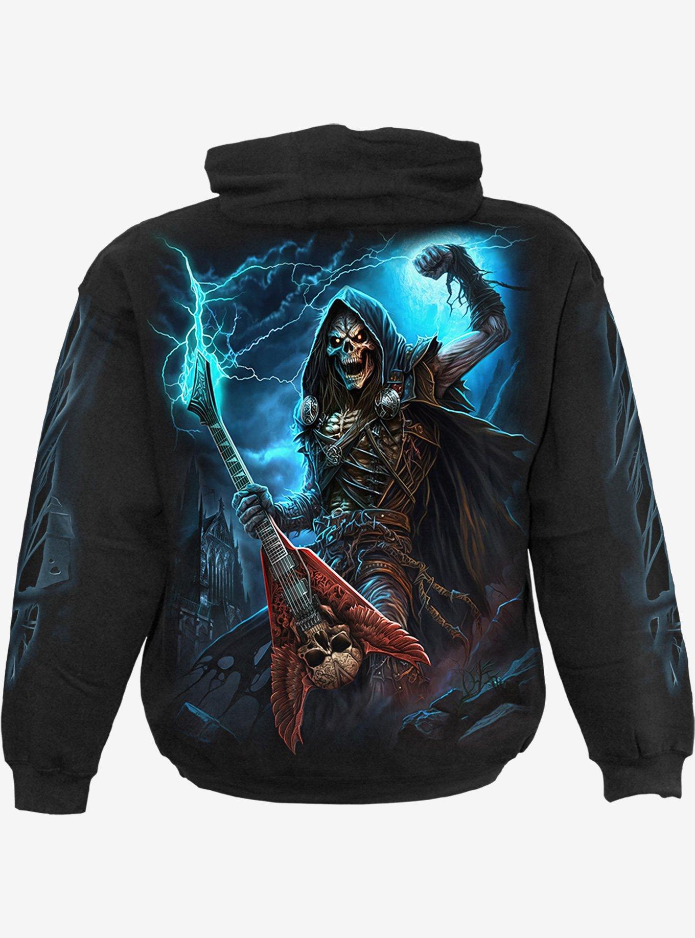 Spiral Dead Metal Hoodie, , hi-res