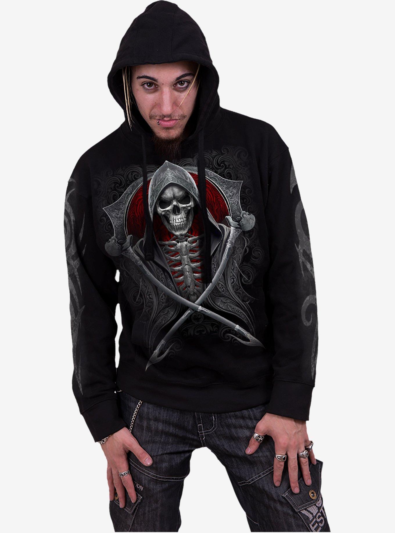Spiral Reaper's Portal Hoodie, BLACK, alternate