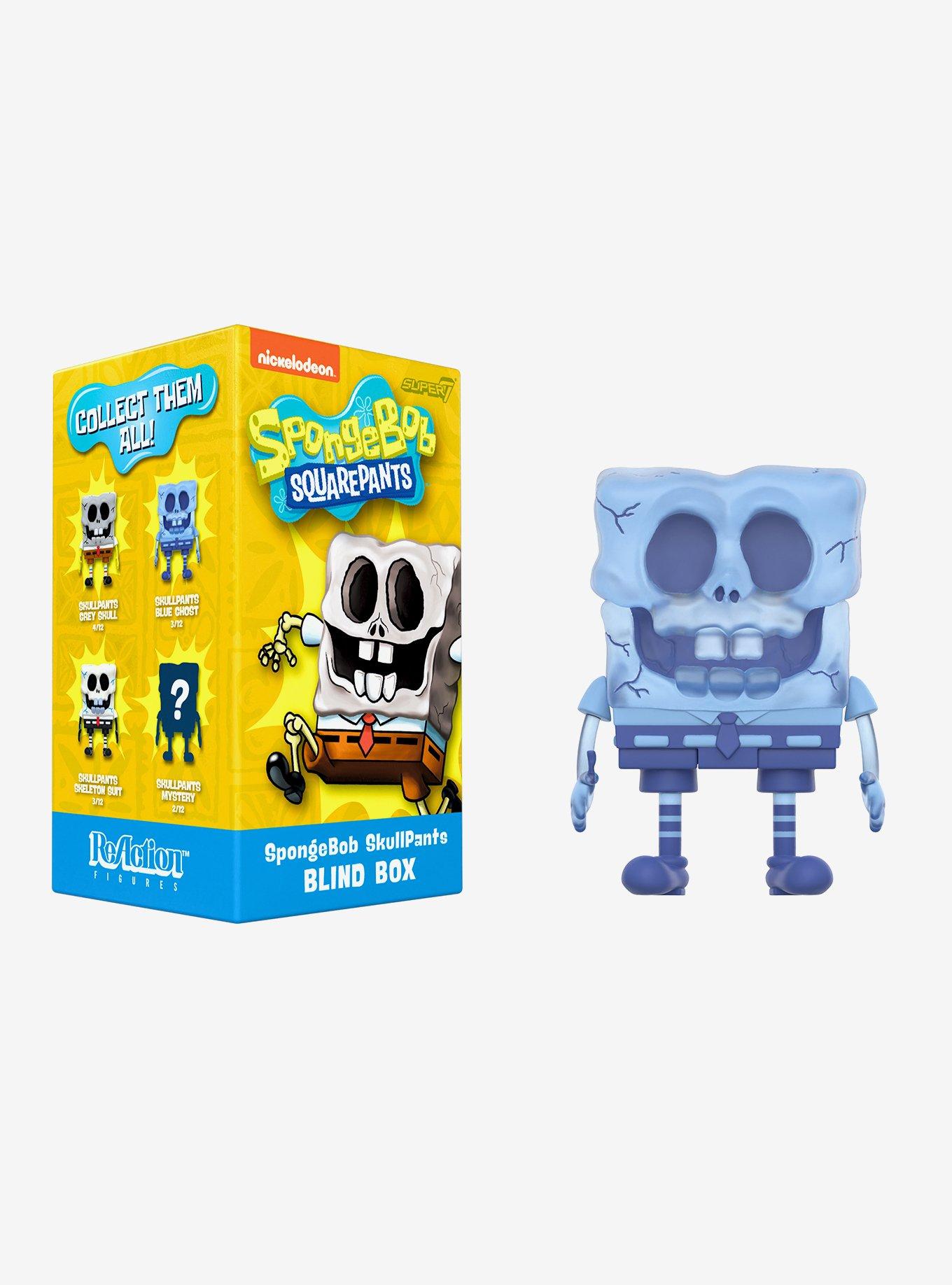 Super7 ReAction SpongeBob SquarePants SpongeBob SkullPants Blind Box Figure, , alternate