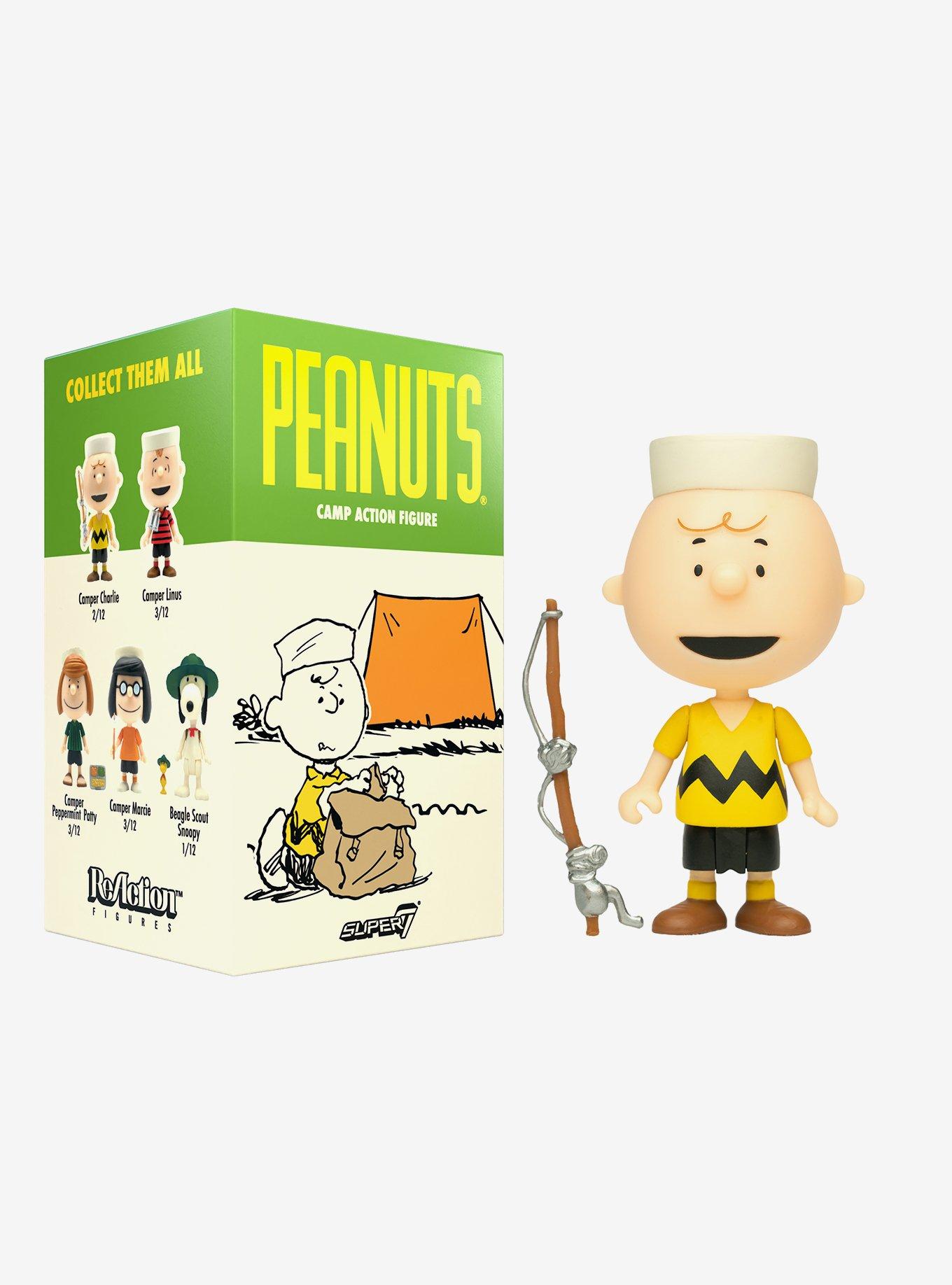 Super7 ReAction Peanuts Camp Blind Box Figure, , alternate