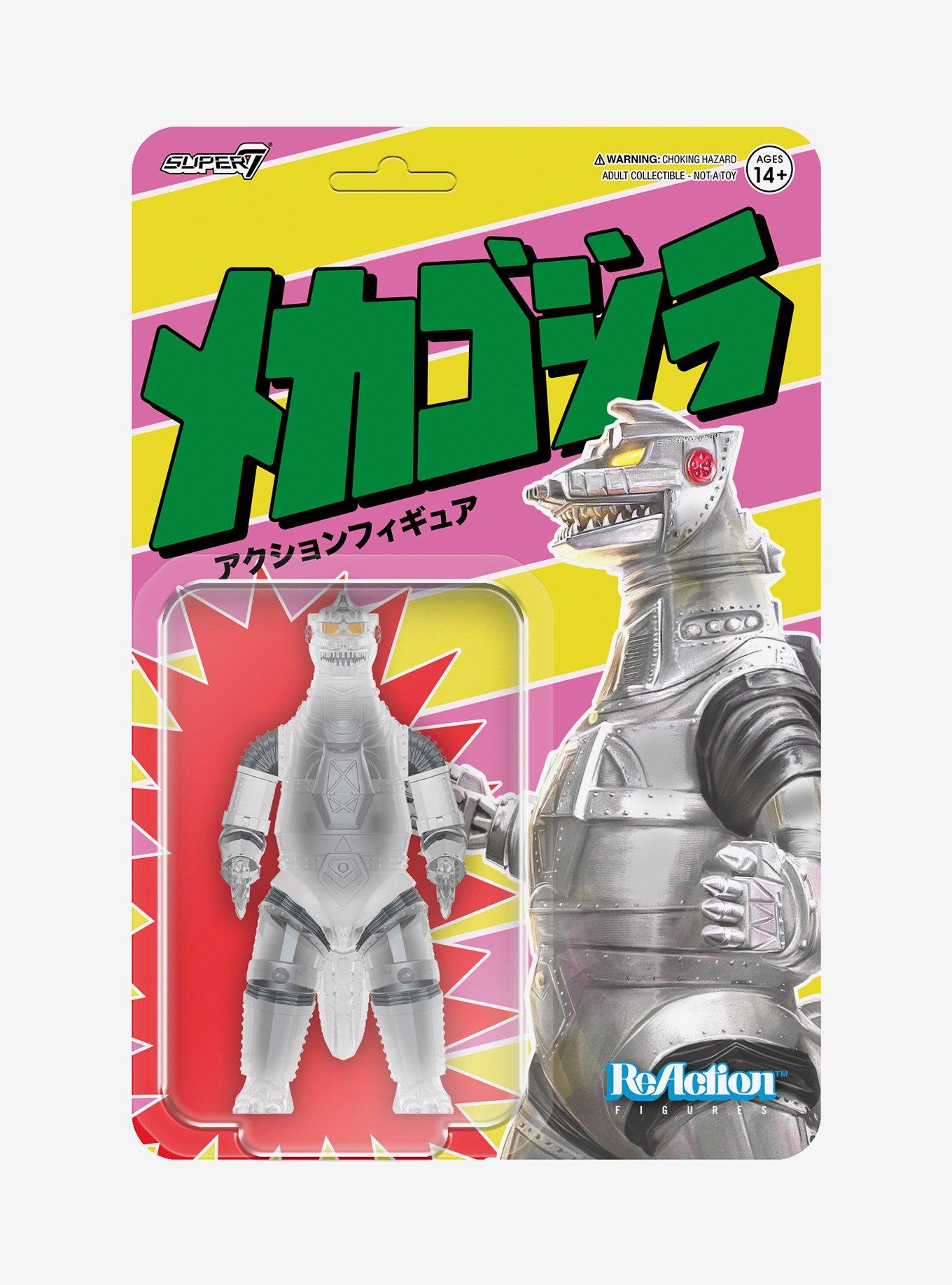 Super7 ReAction Godzilla Mechagodzilla Translucent Figure - BoxLunch Exclusive, , alternate