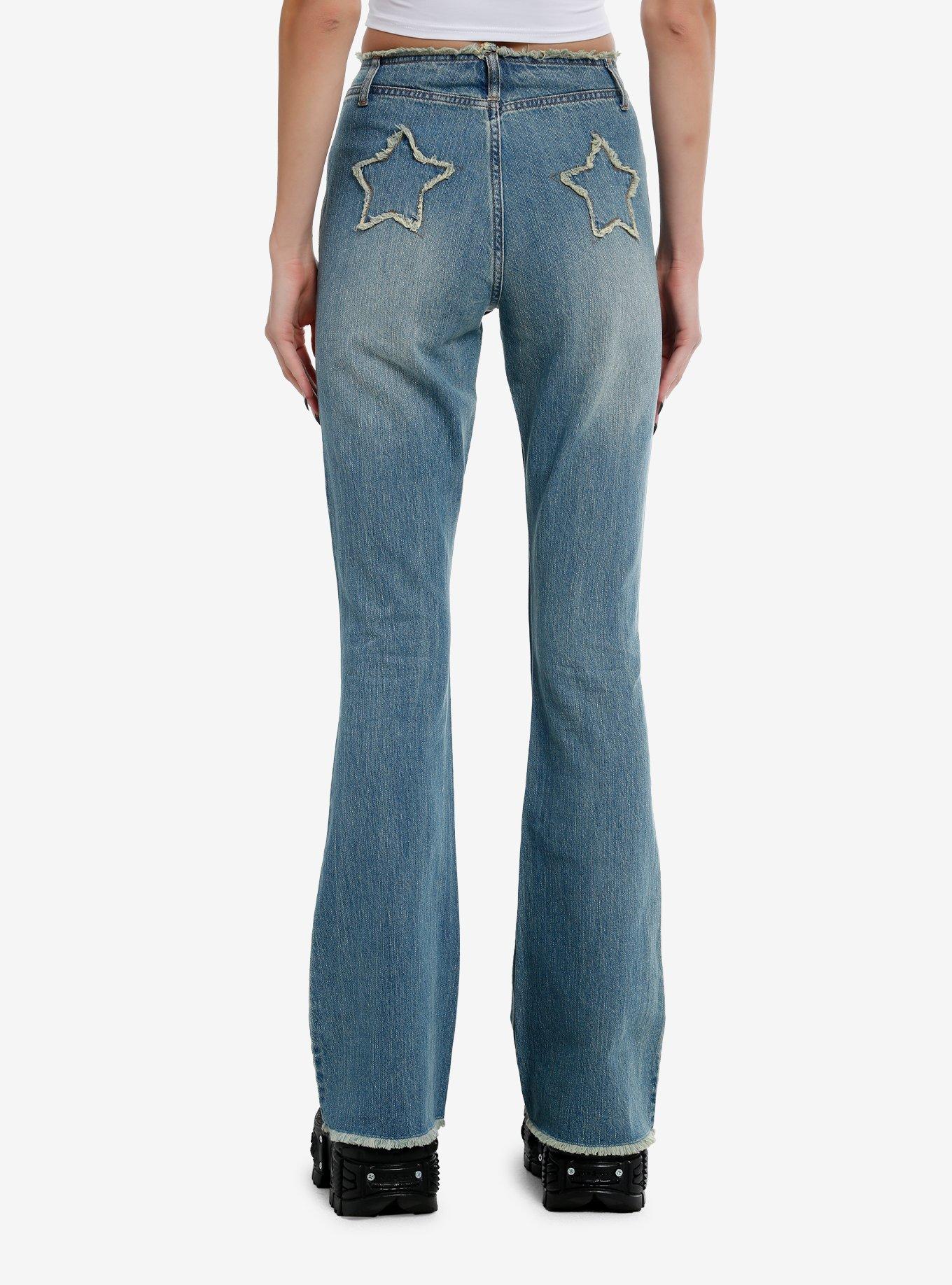 Star Raw Edge Jeans, , hi-res