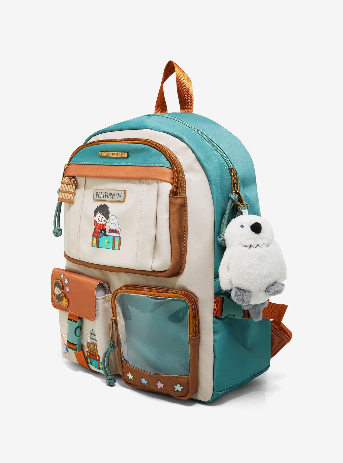 Harry Potter Hedwig & Harry Multi-Pocket Backpack - BoxLunch Exclusive, , alternate