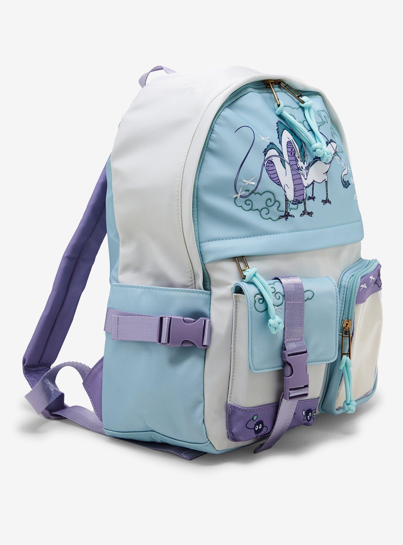 Studio Ghibli Haku Dragon Multi-Pocket Backpack - BoxLunch Exclusive, , alternate