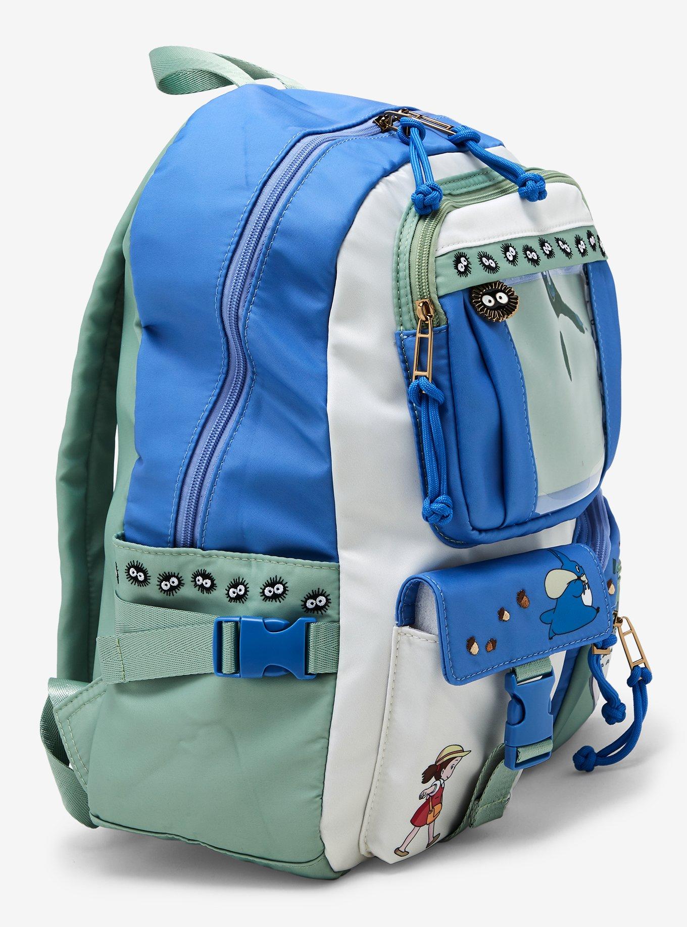 Studio Ghibli My Neighbor Totoro Characters Multi-Pocket Backpack - BoxLunch Exclusive, , alternate