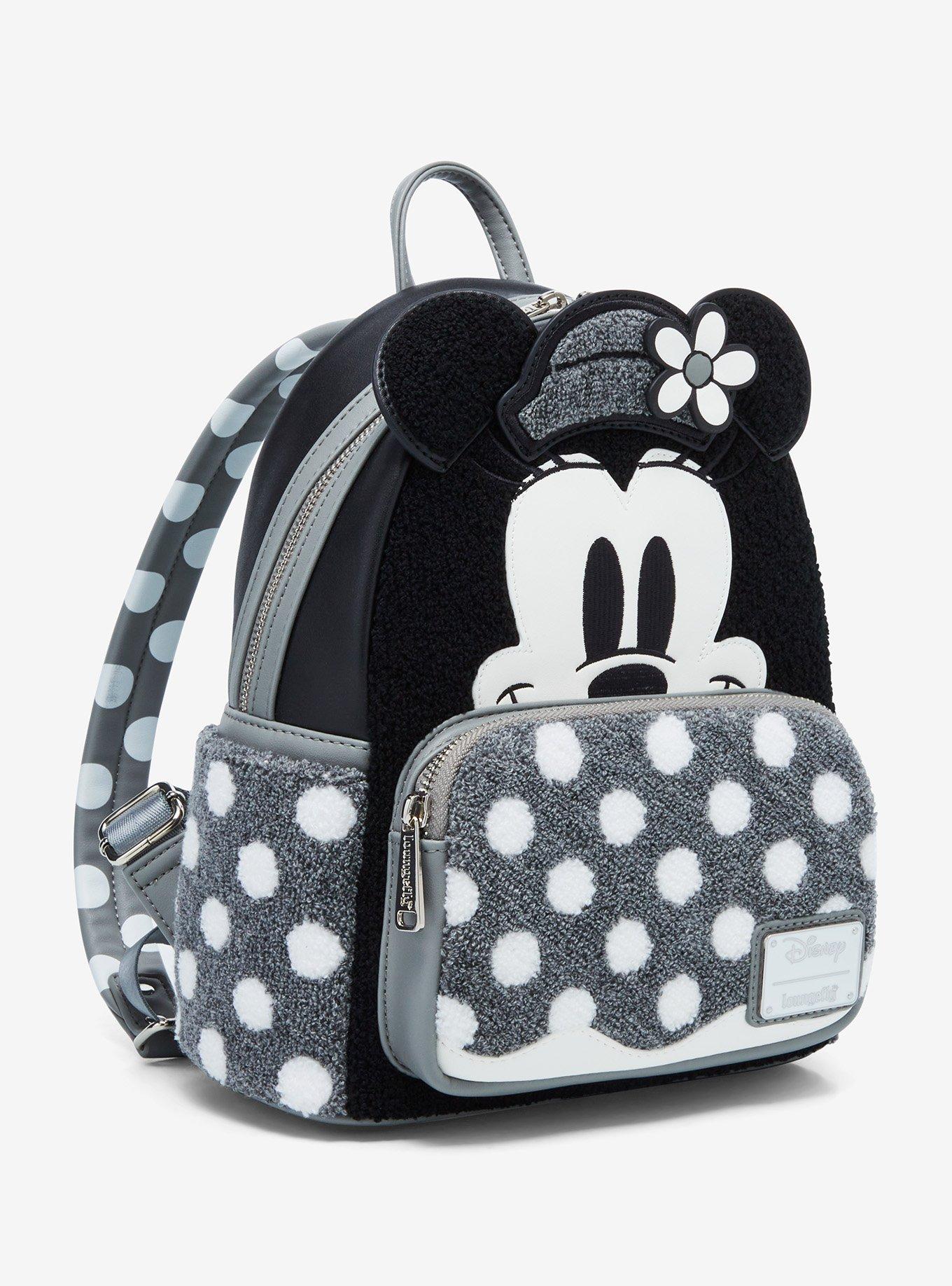 Loungefly Disney Steamboat Willie Minnie Mouse Figural Mini Backpack - BoxLunch Exclusive, , hi-res