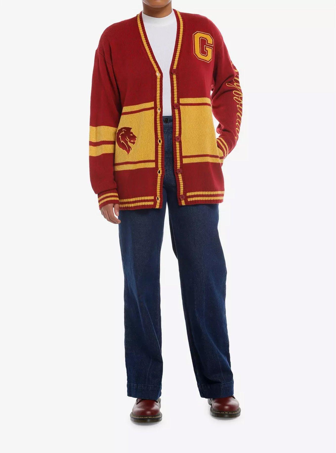 Harry Potter Gryffindor Varsity Cardigan, MULTI, alternate