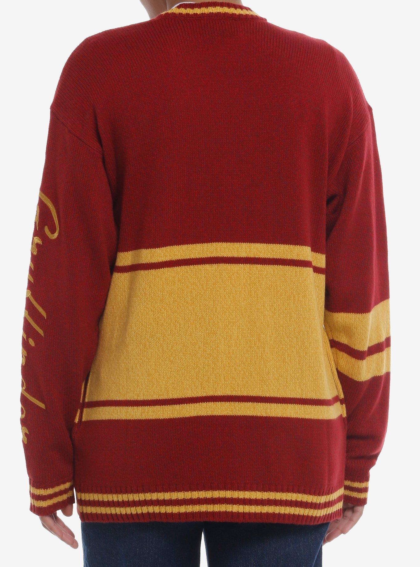 Harry Potter Gryffindor Varsity Cardigan, MULTI, alternate