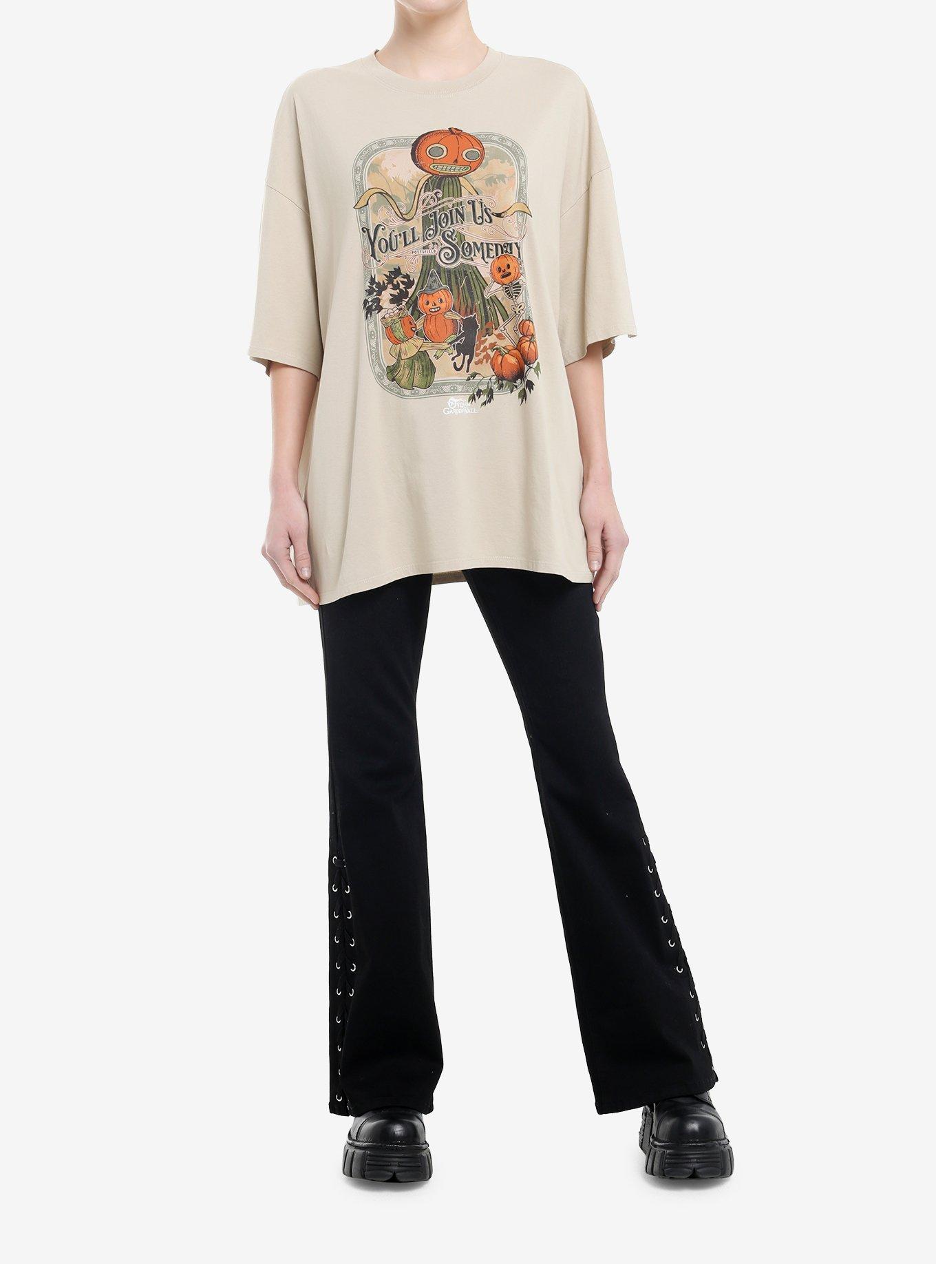Over The Garden Wall Pottsfield Girls Extreme Oversized T-Shirt, MULTI, alternate