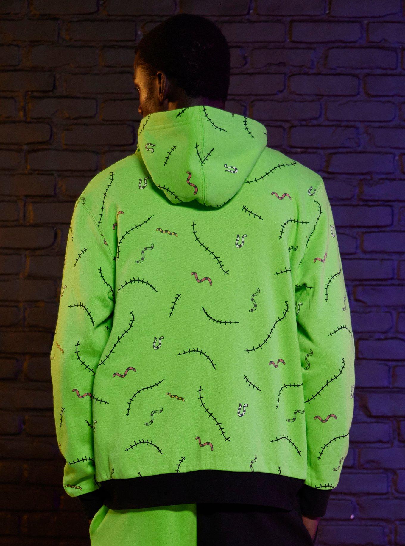 Hot Topic Our Universe The Nightmare Before Christmas Oogie Boogie Reversible Hoodie CoolSprings Galleria