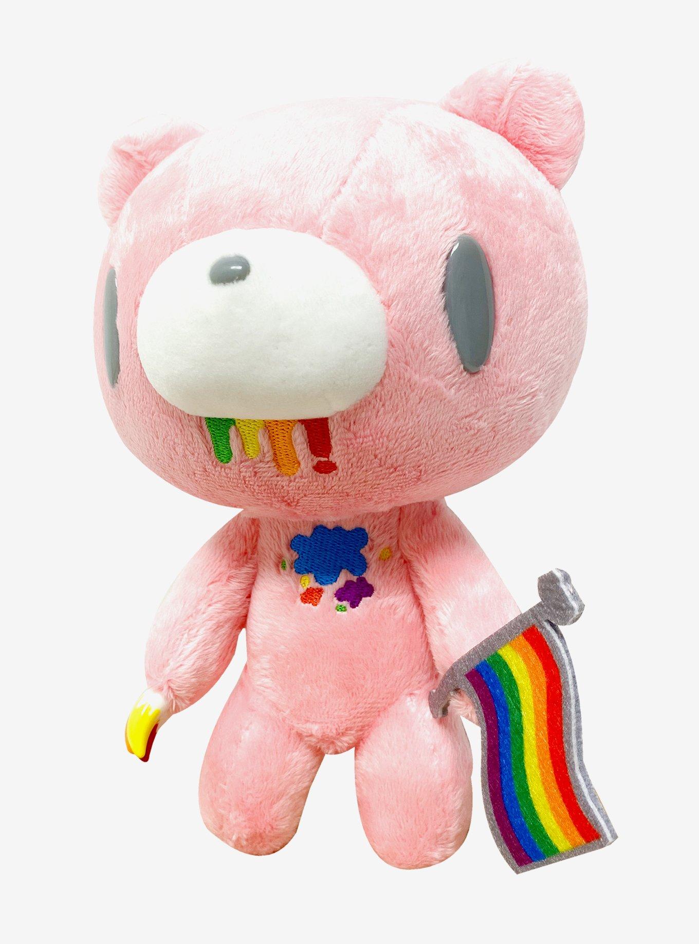 Gloomy Bear Rainbow Flag Plush, , hi-res