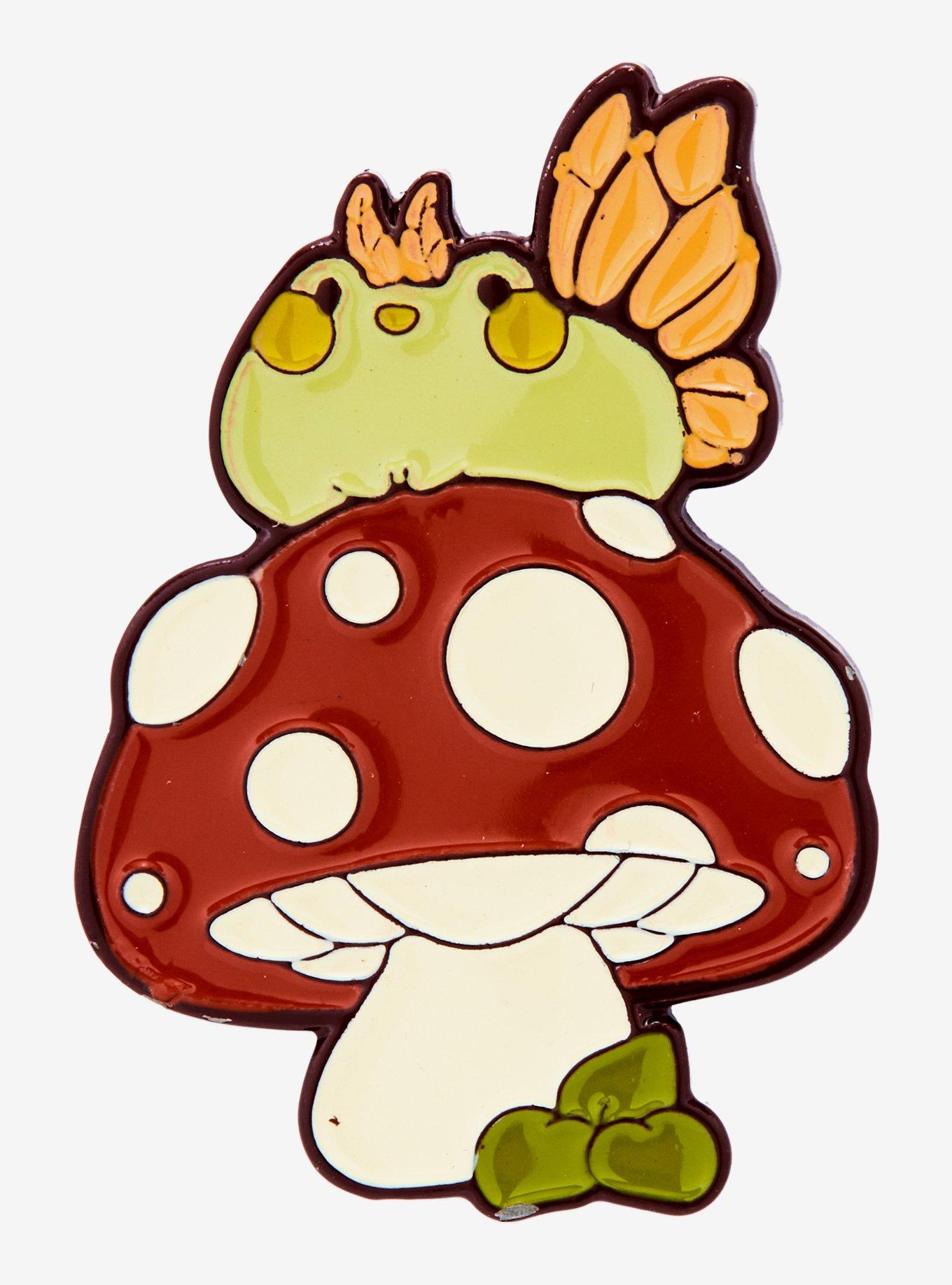 Frog Fairy Mushroom Pin By Rihnlin, , alternate