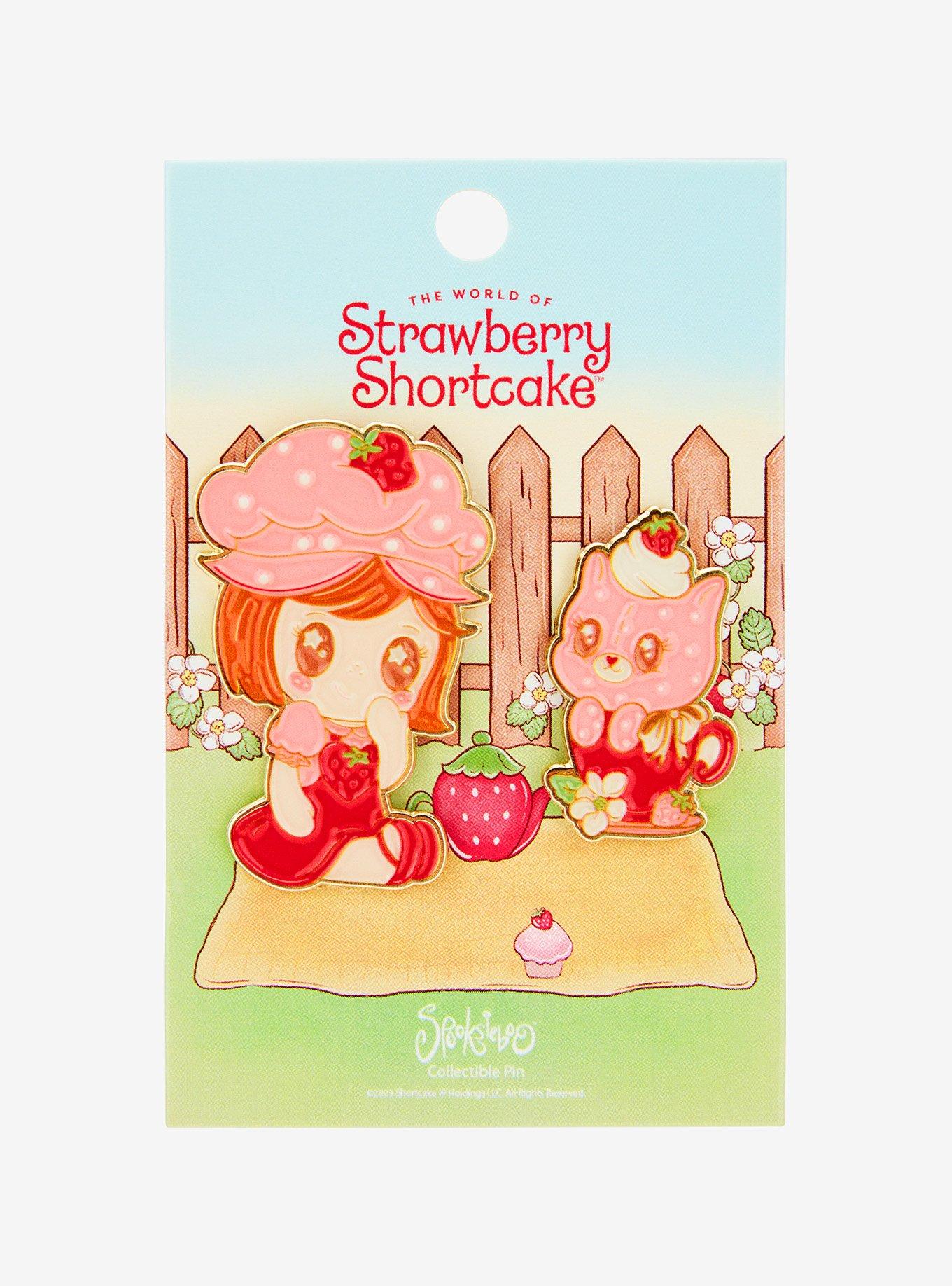 Strawberry Shortcake X Spooksieboo Duo Enamel Pin Set, , hi-res