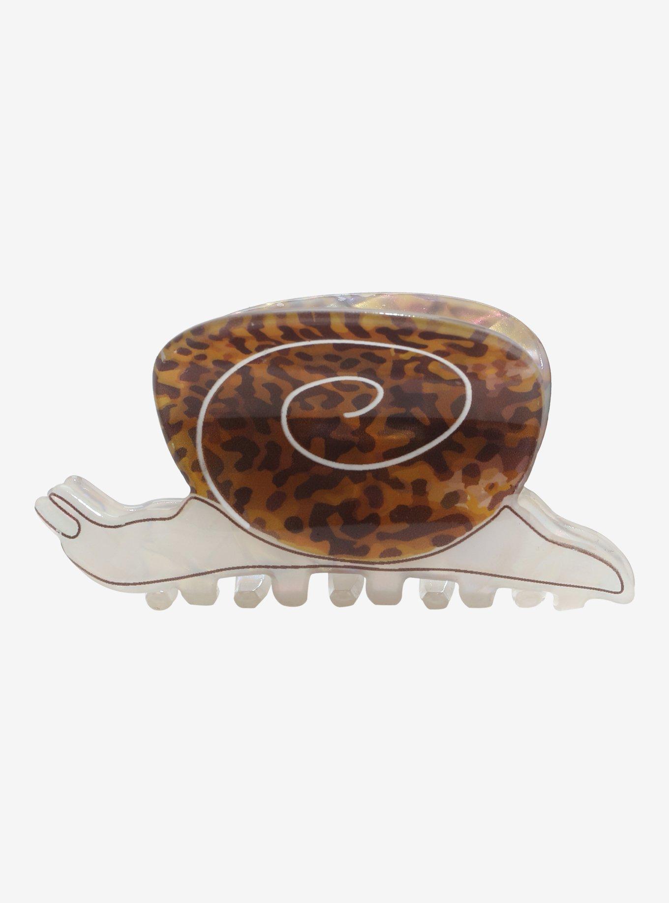 Thorn & Fable Iridescent Snail Claw Hair Clip, , alternate