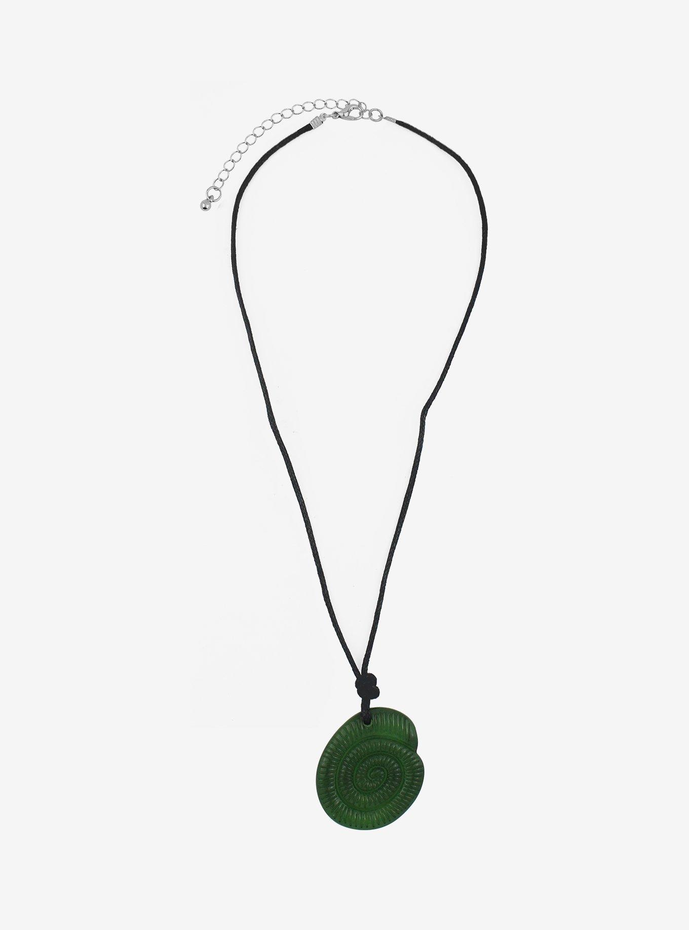 Thorn & Fable Snail Shell Cord Necklace, , alternate