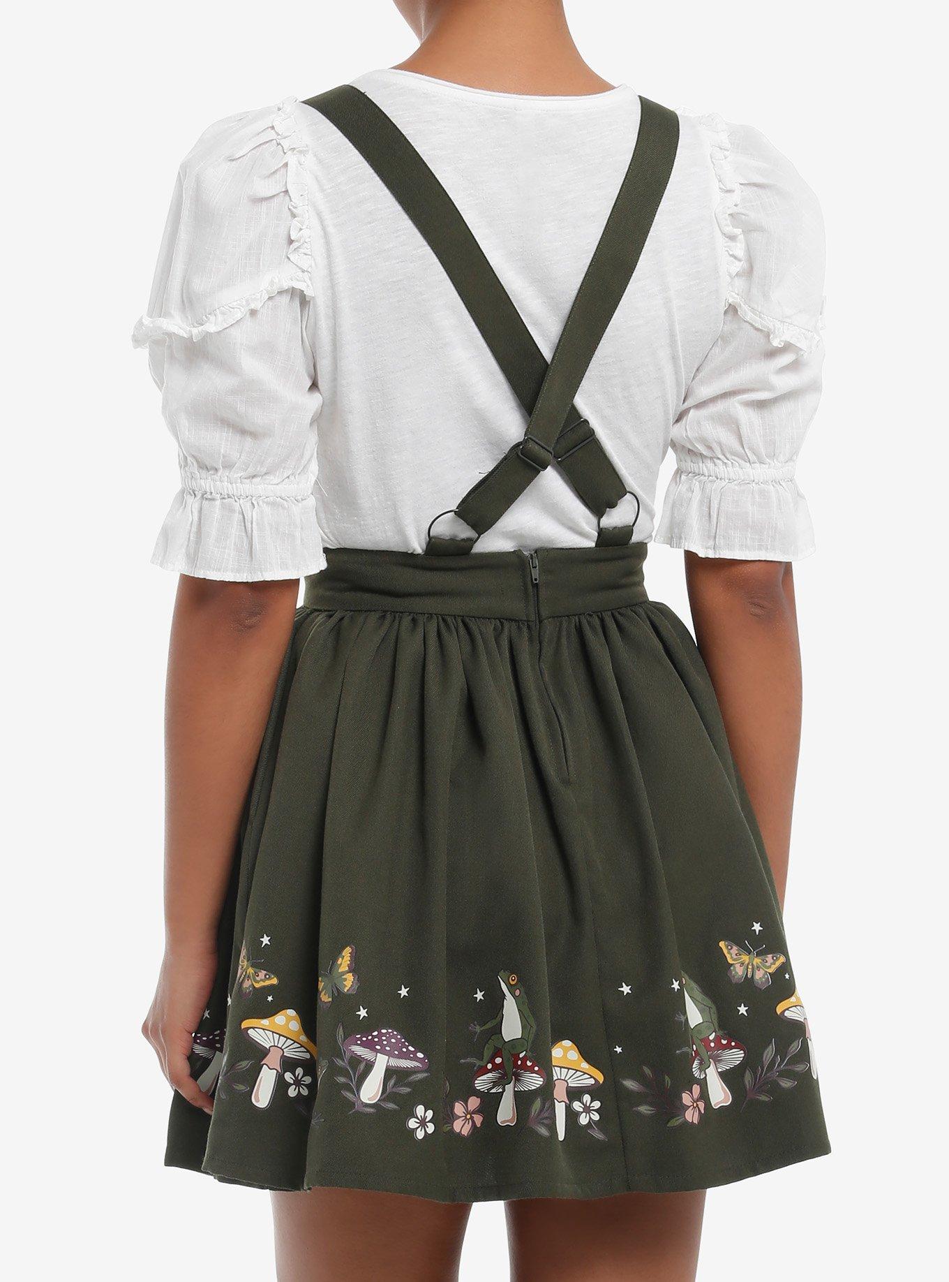 Thorn & Fable Frog Mushroom Skirtall, MULTI, alternate