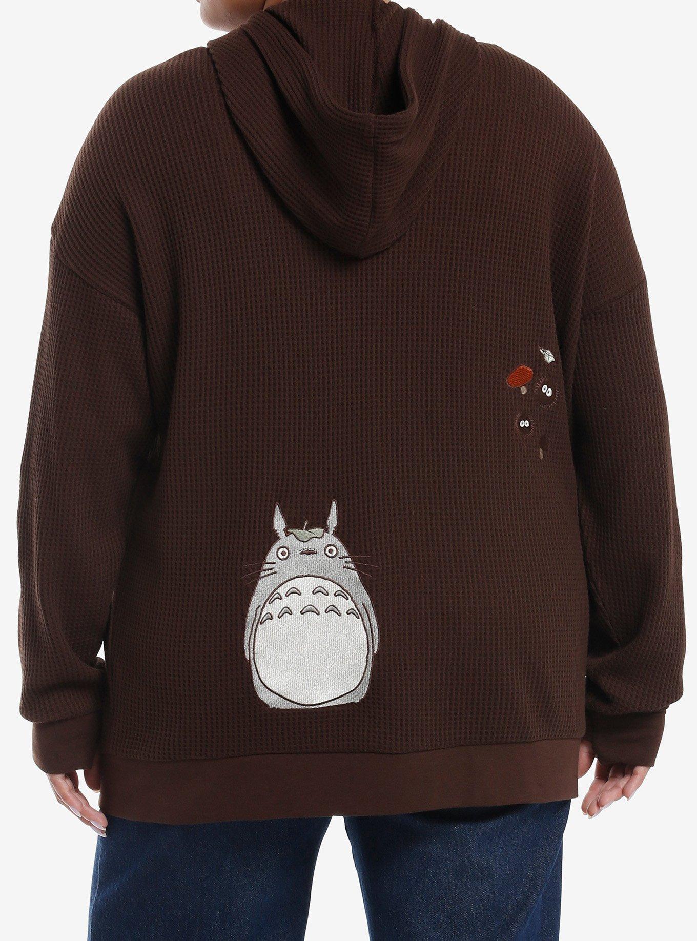 Her Universe Studio Ghibli® My Neighbor Totoro Girls Oversized Thermal Hoodie Plus Size, , hi-res