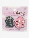 Blush & Ink Dragons Enamel Pin Set By Bright Bat Design, , alternate