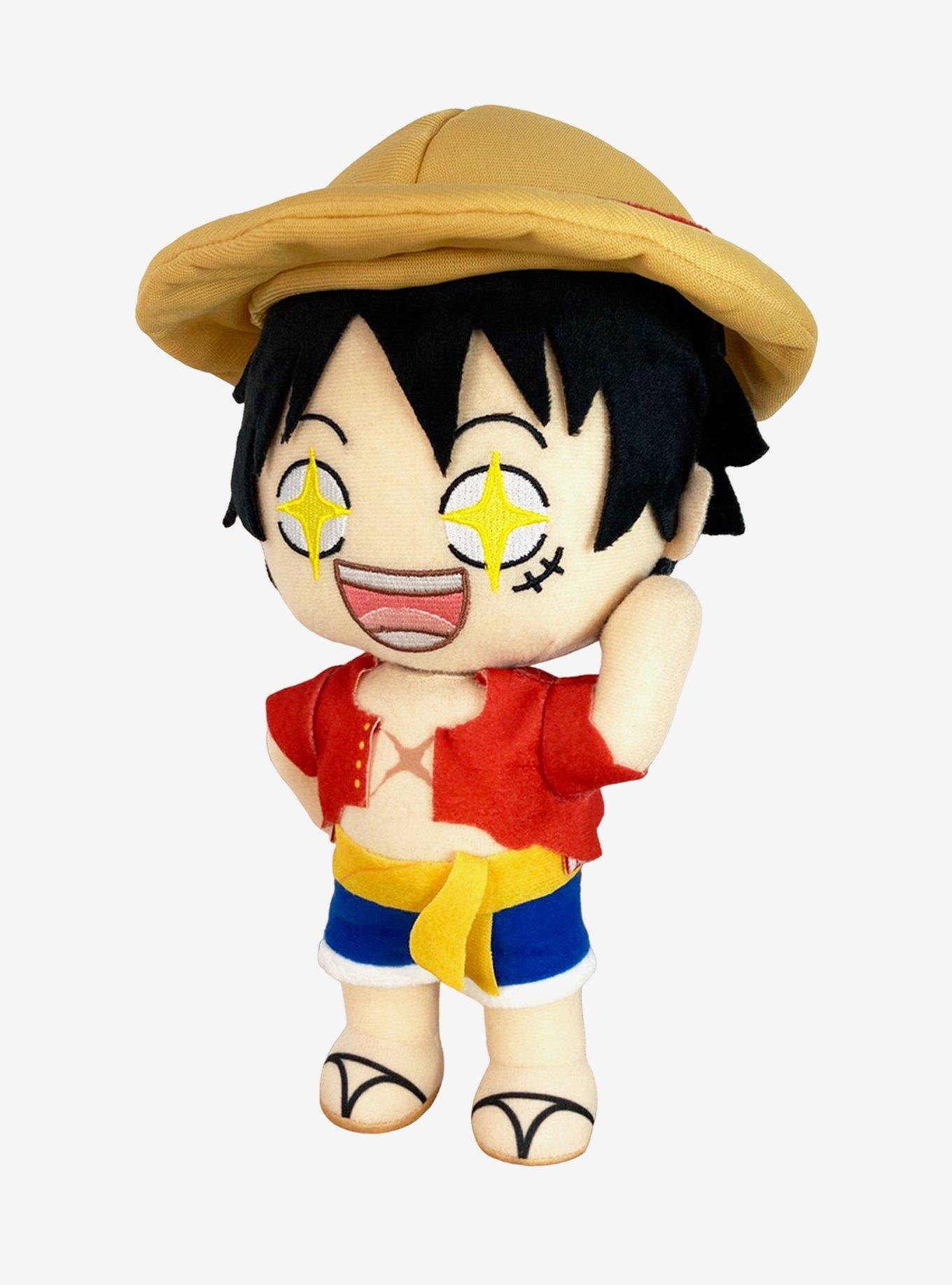 One Piece Luffy Face Changing Plush, , hi-res