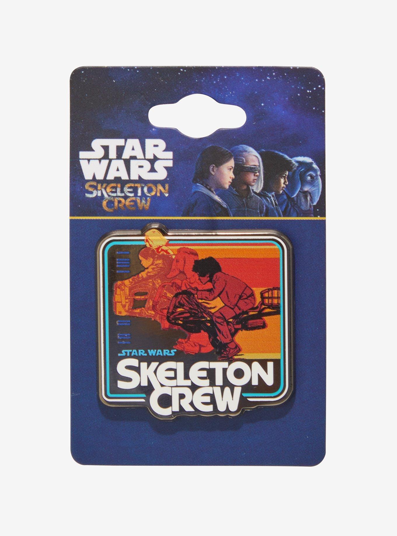 Star Wars: Skeleton Crew Logo Enamel Pin, , hi-res