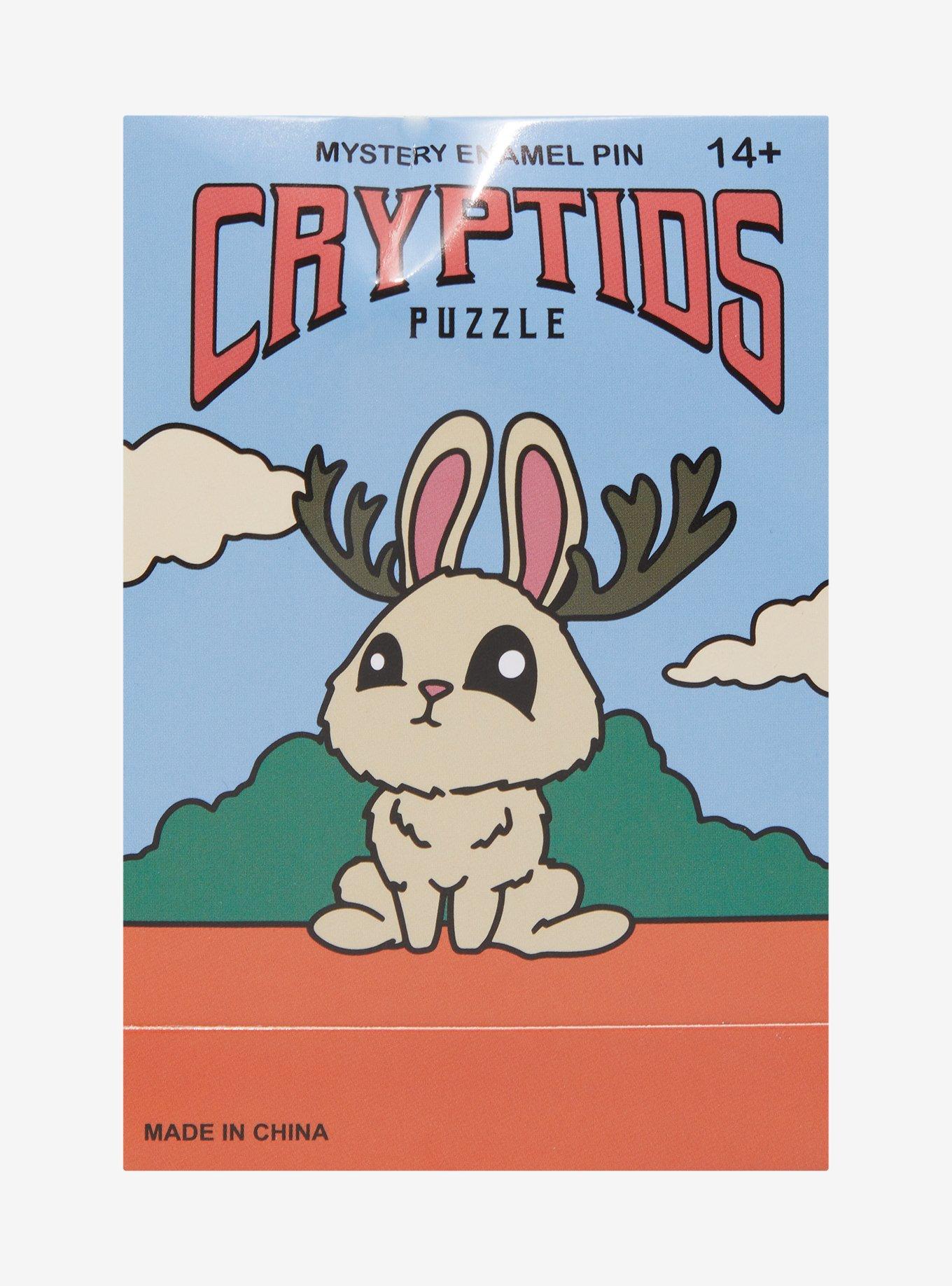 Cryptids Puzzle Blind Box Enamel Pin, , hi-res