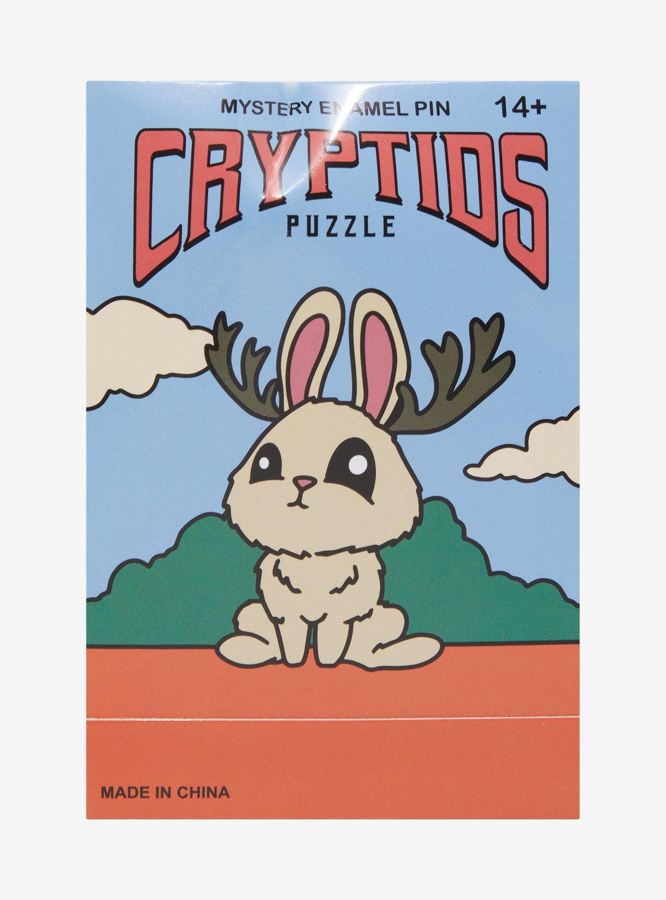 Cryptids Puzzle Blind Box Enamel Pin, , alternate