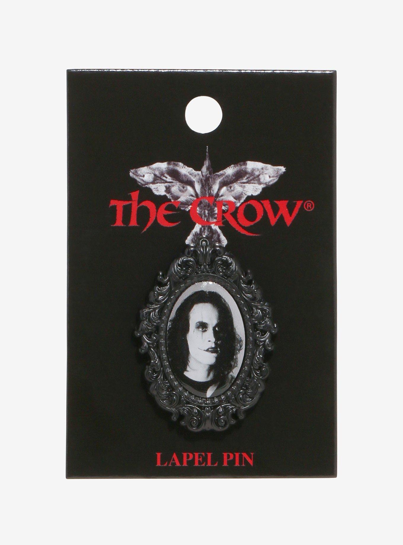 The Crow Gothic Cameo Enamel Pin, , alternate
