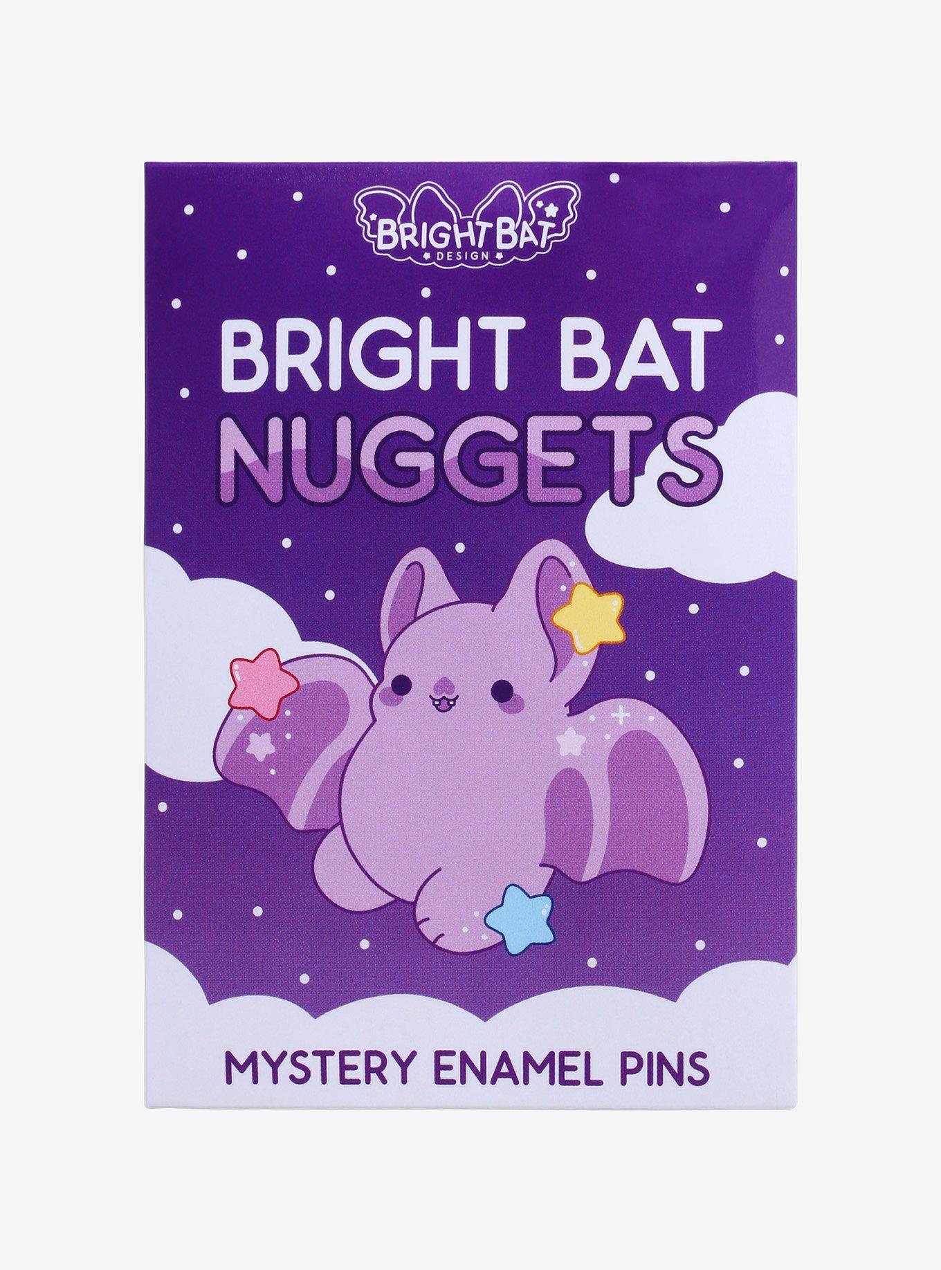 Bat Nuggets Blind Bag Enamel Pin By Bright Bat Design, , hi-res